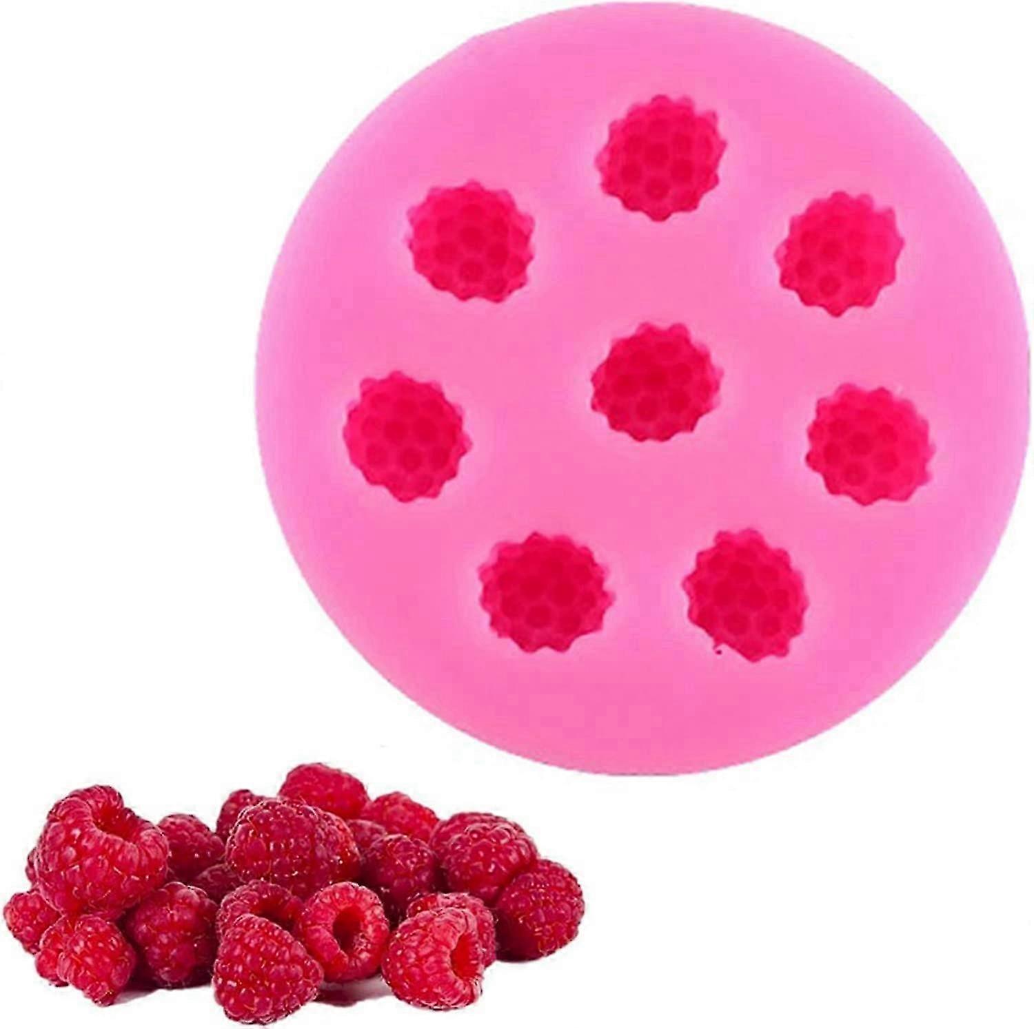 Versatile Raspberry Silicone Mold for Baking Creations