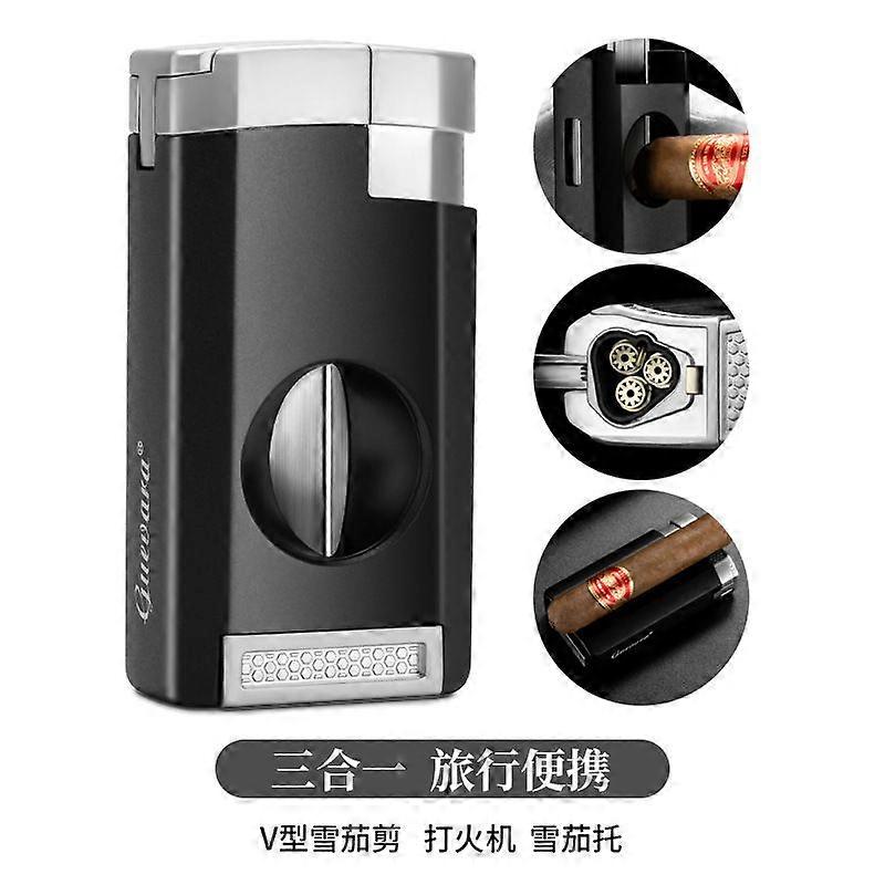 Cigar Lighter Travel Portable Windproof Direct Charge Multi-Functional Lighter Gift Box Packaging Clb-23Ix1
