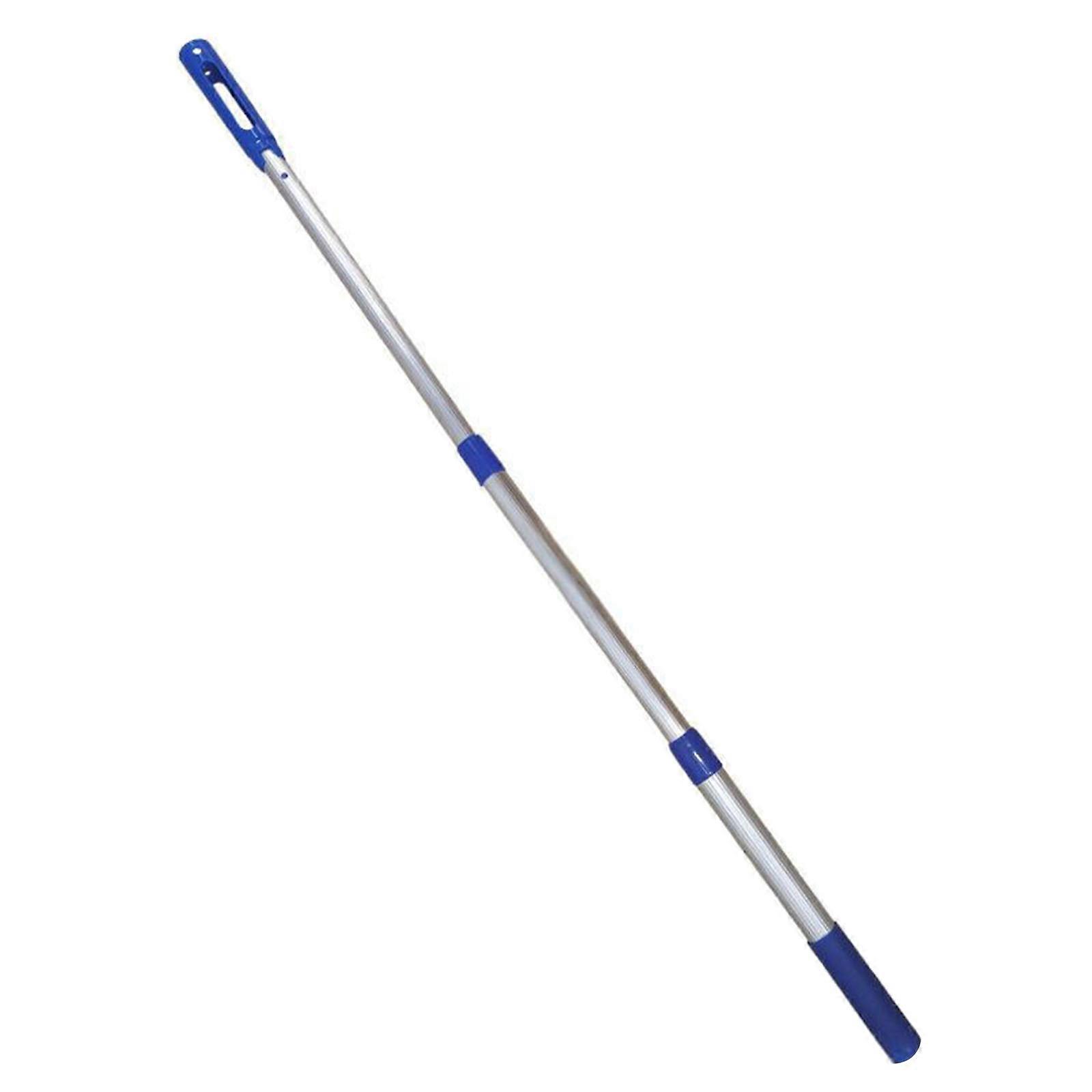 Telescopic Swimming Pool Poles 3 Section Retractable Pool Brush Poles Light Weight Extension Rod for Connect Net Brushes Multicolor