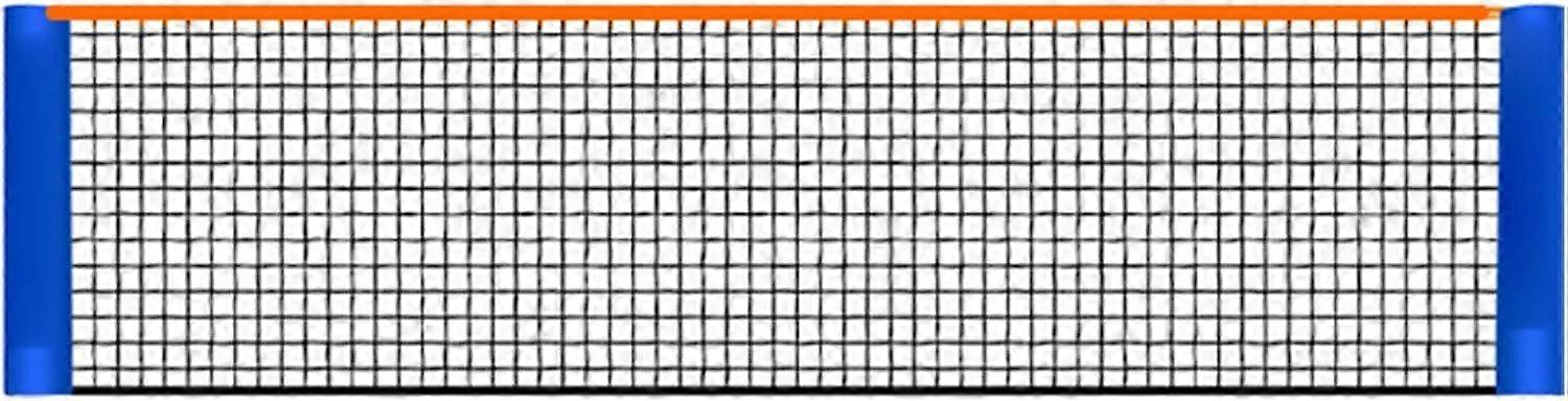 4.1m Portable Tennis Net, Foldable Badminton Net, Volleyball Net for Kids and Adults, Suitable for Indoor or Outdoor, Garden, Yard, School, Club, Spor