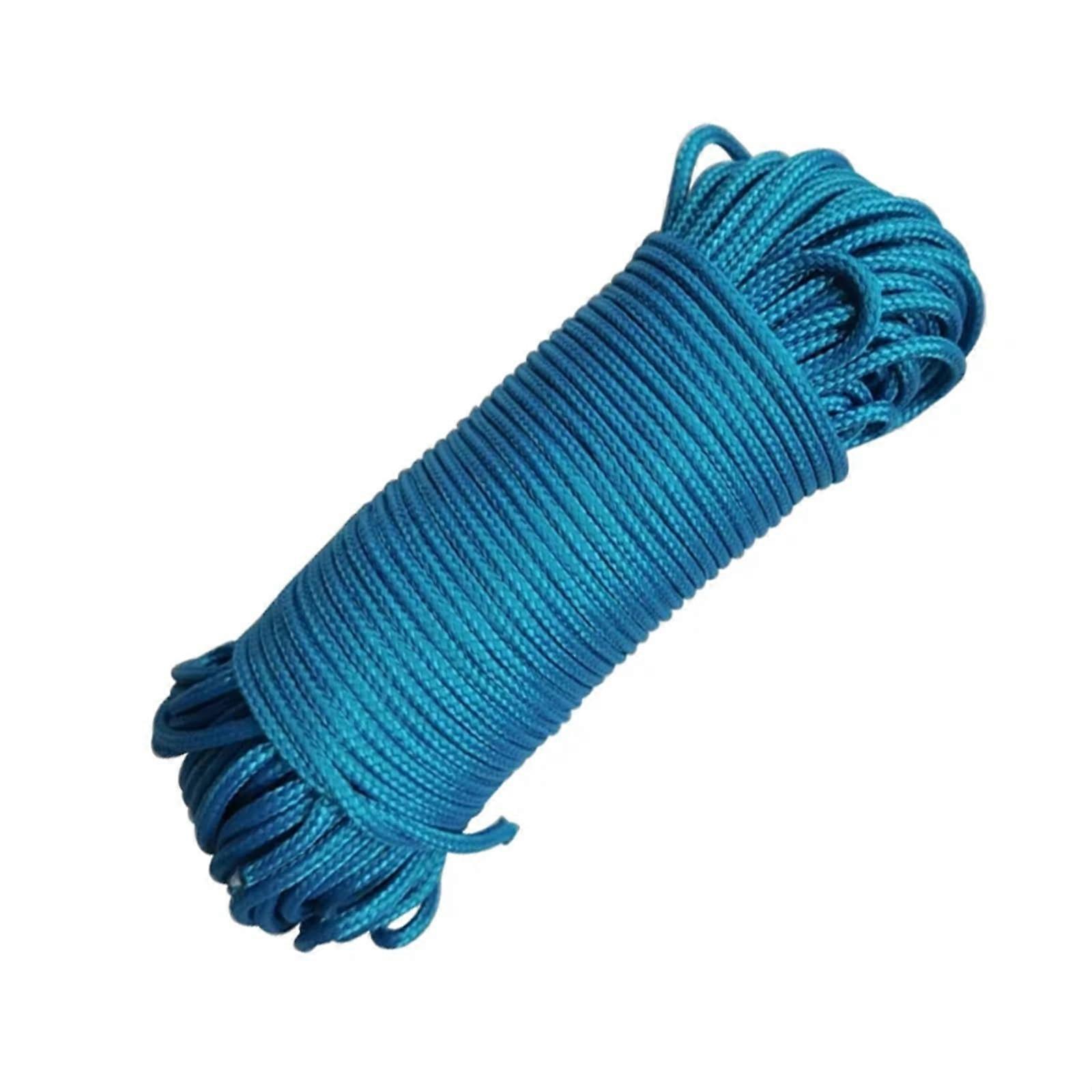 Paracord for survival, parachute cord, Lanyard, Camping, climbing, rope, hiking, DIY bracelet (Gray,20m)