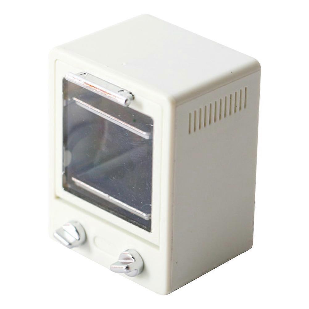Simulation Oven Decor Mini House Kit Compact Design Miniature Kitchen Accessories 5X3.7X3CM 1Pcs