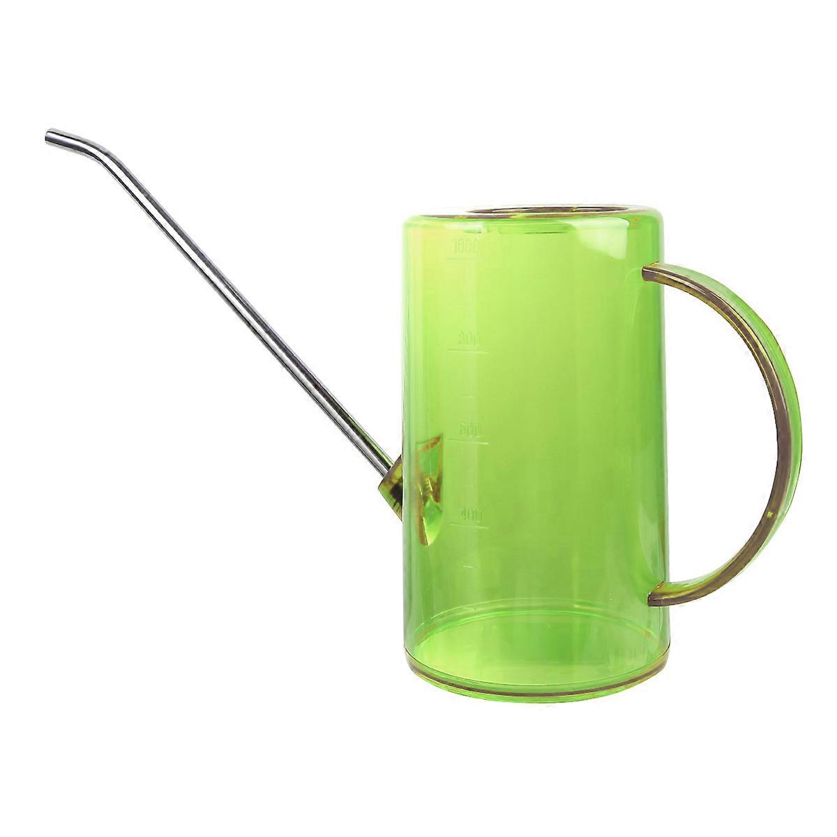 Long Spout Transparent Portable Watering Can for Home and Garden Use, Large Capacity for Flower Pots and Gardening Tasks