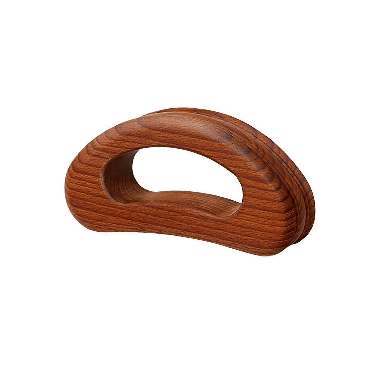 Beech Lymphatic Drainage Gua Sha Massager Wood Spa Tool for Men Women 1.0x1.0 Brown Muscle Scraper Board
