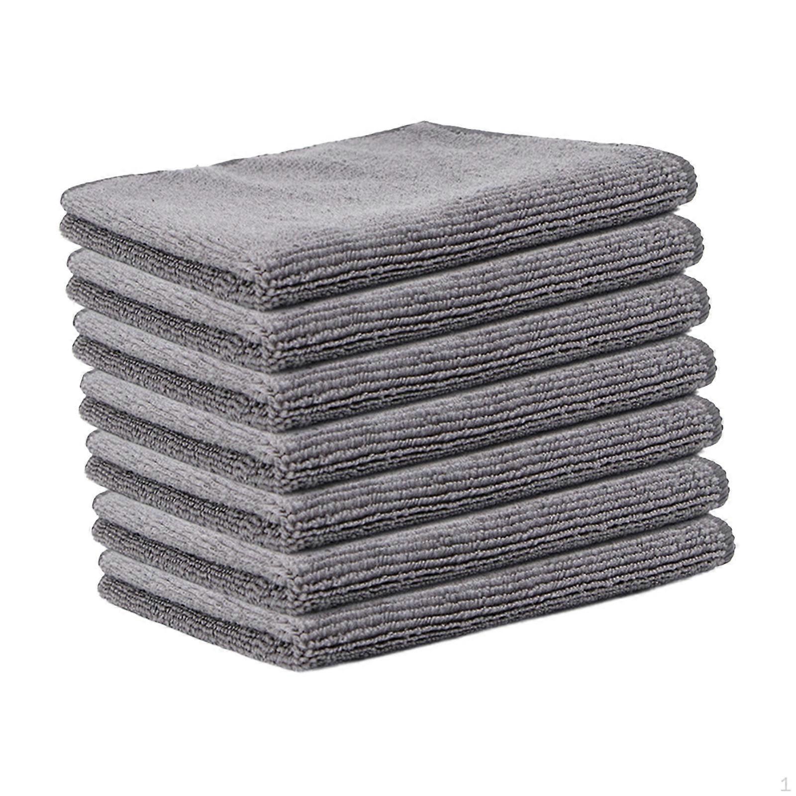 7 Pieces Microfiber Cleaning Cloth Towel Reusable Portable All Purpose Window Rag