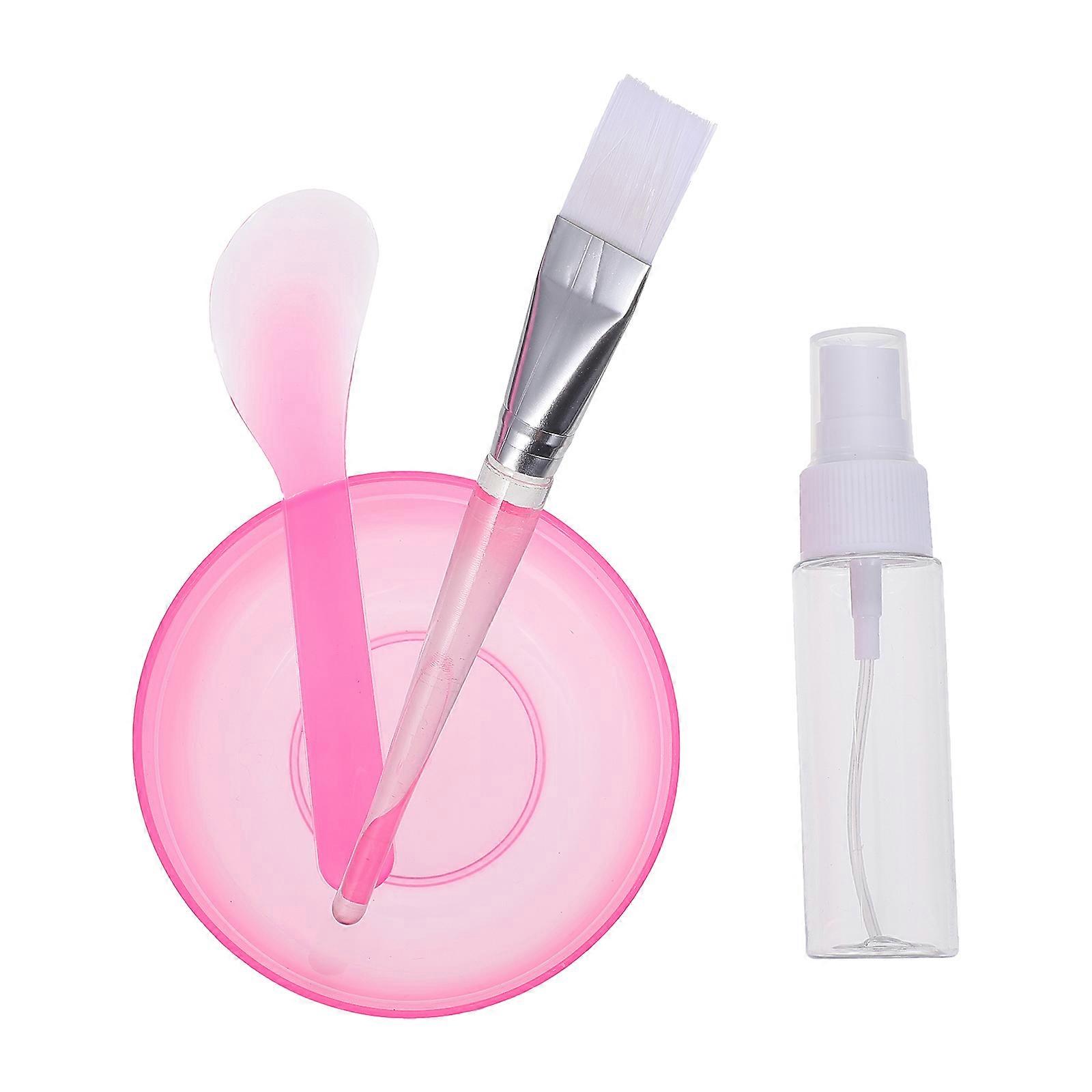 1 Set Mask Mixing Dish Facemask Mixing Bowl with Bowl Stick Brush Spray Bottle