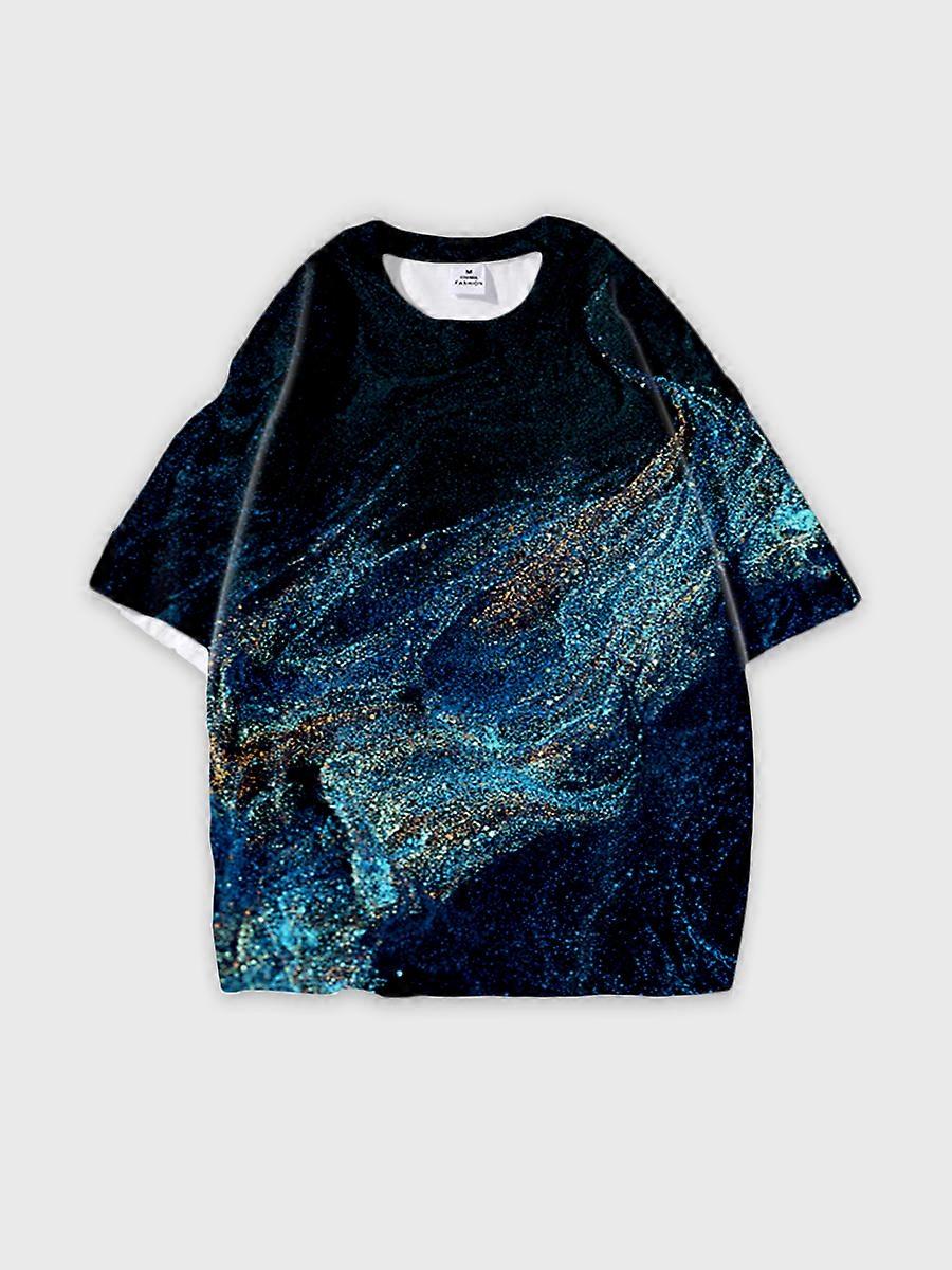 T-shirt short sleeve round neck summer casual loose JW1409