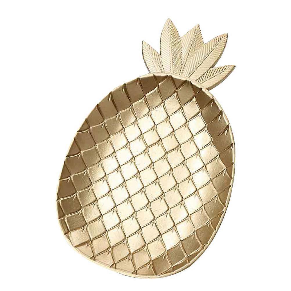 Chic Fruit Serve Plate Wooden Material Home Decor Tray For Parties 11.8×7.3×1.2in 1Pack