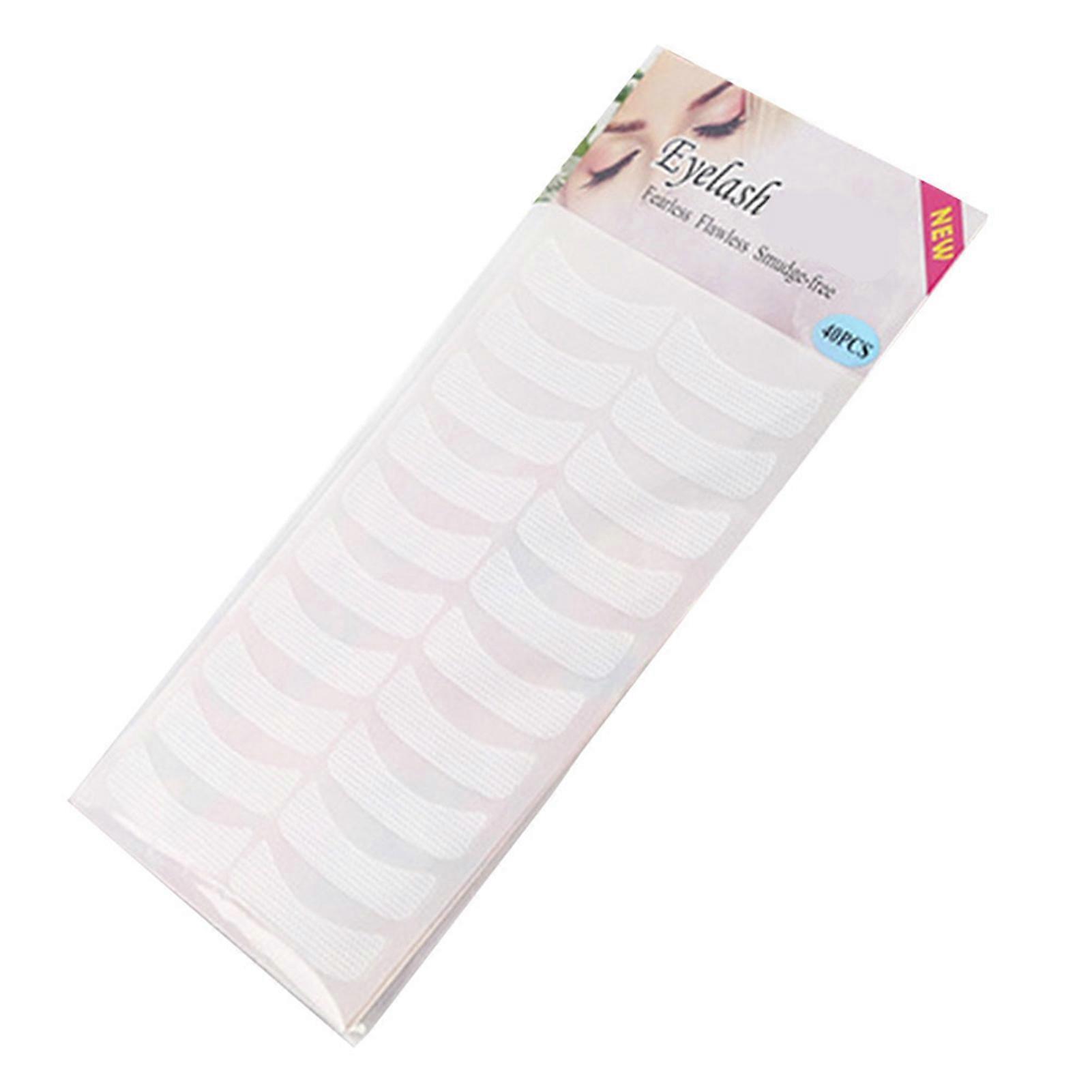 40Pcs Eye Pad Eyelash Gel Patch Lint Free Eyelash Extension Eyepads