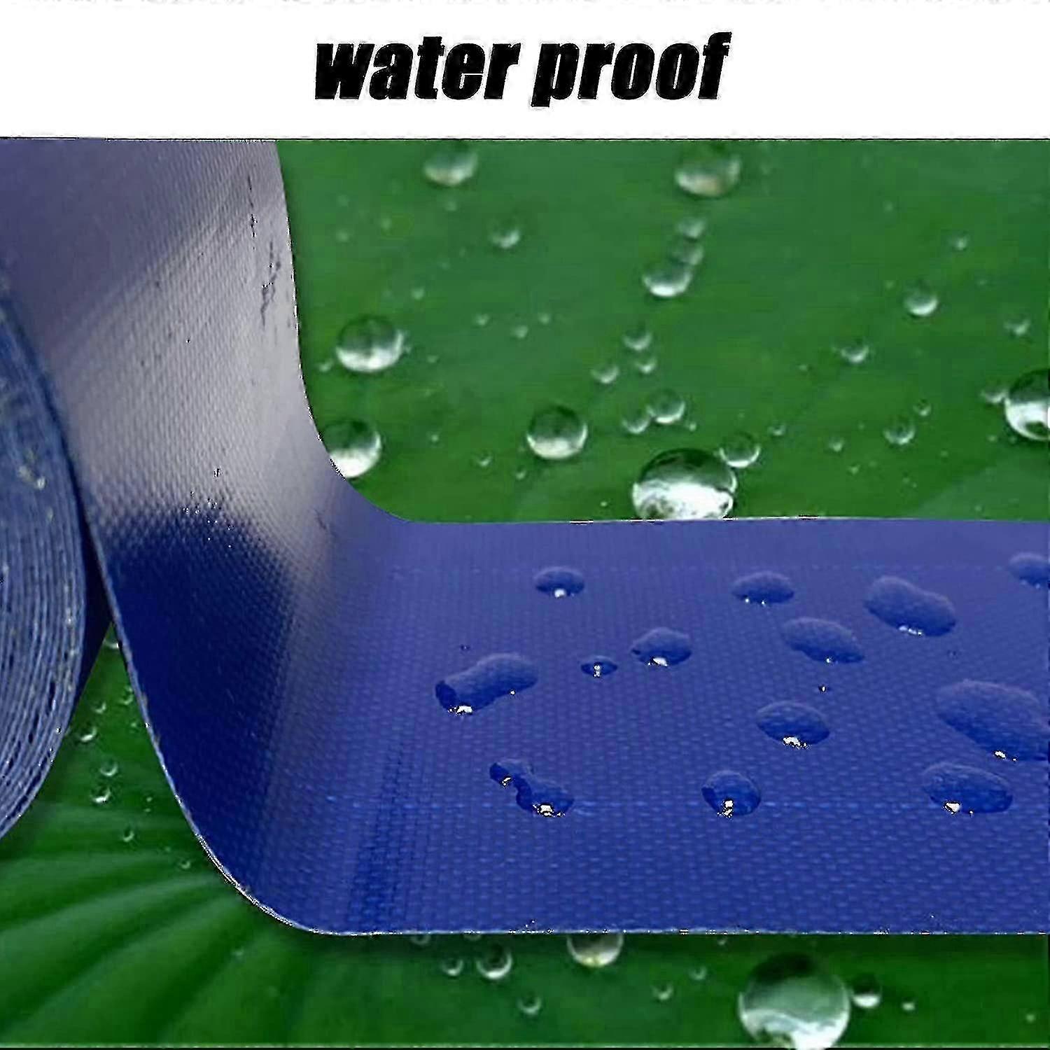 סרט תיקון ברזנט, 8x500cm אוניברסלי עמיד למים סוכך קרוואנים תיקון סרט ברזנט ואוהל חממה תיקון קלטת במלאי