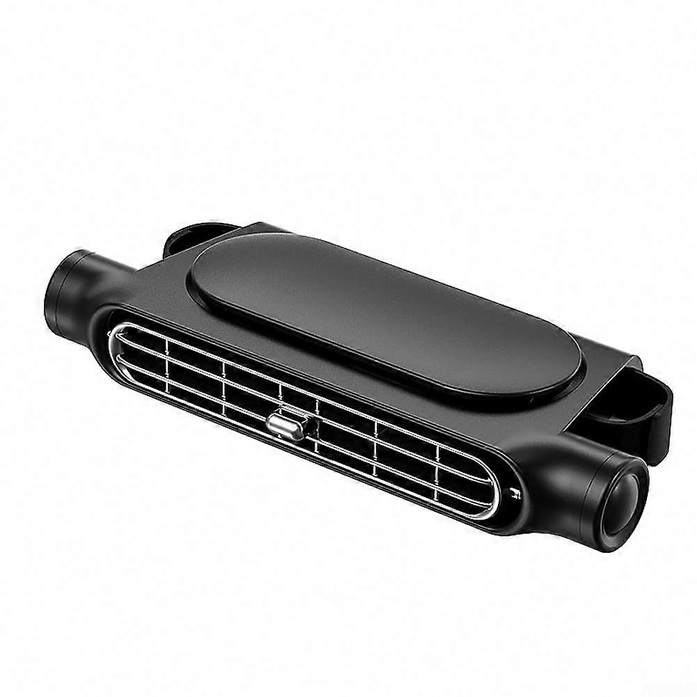 For a car rear fan with 3 adjustable speeds and quiet operation for peaceful car rides (black).