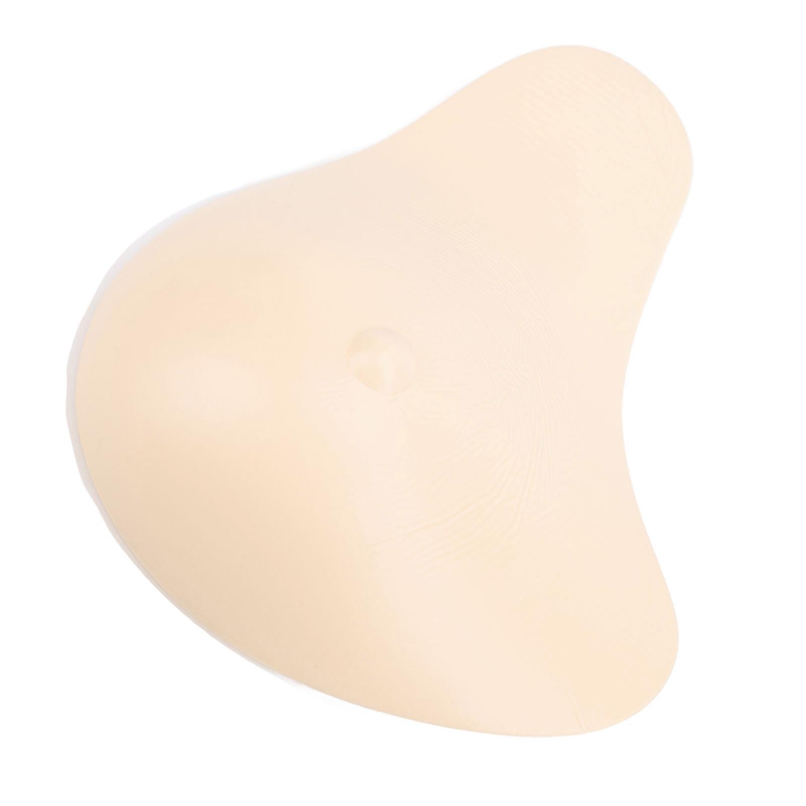 Long Tail Shape Silicone Boobs Form Realistic Skin Like Feeling Soft Touch Prosthetic Boob for Mastectomy Transgender 4 Size Right
