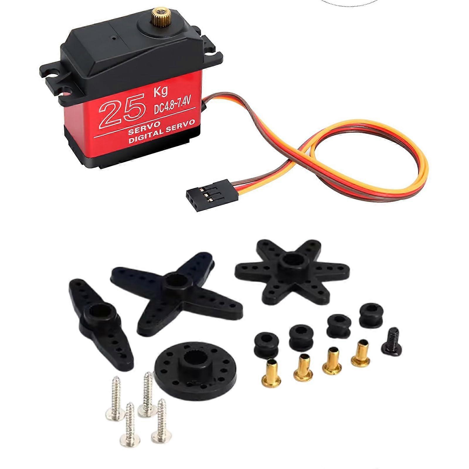 Torque 25 kg Digital Servo with Metal Gear for Airplanes, Helicopters, Boats and Robots