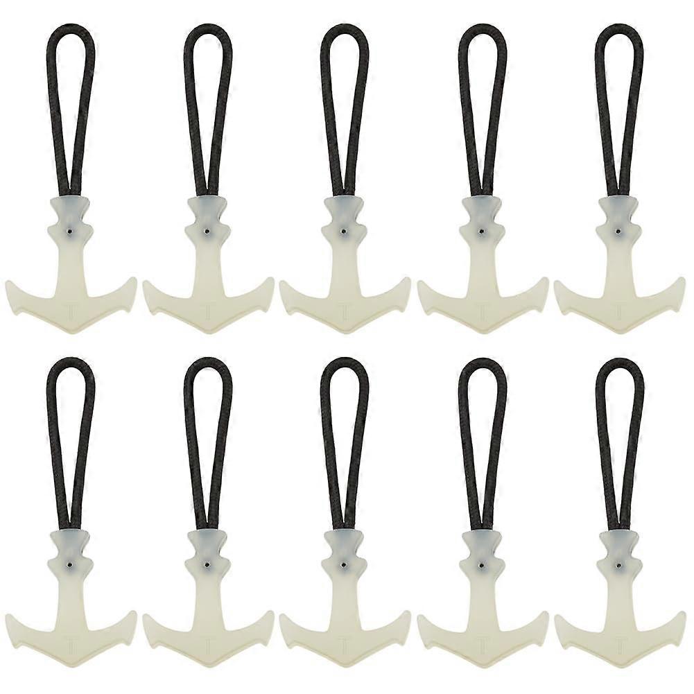 Glow in The Dark Zipper Pulls for Handbags, Clothes (4.2x10.7cm)