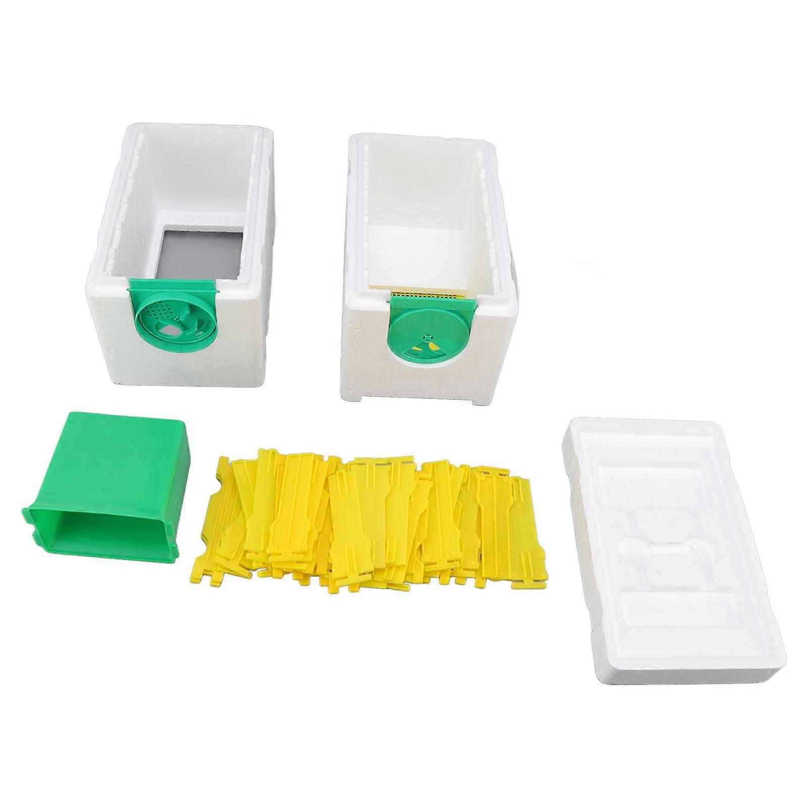 Double Layer Queen Bee Breeding Rearing Box Foam Frame Beehive Beekeeping Tool Beekeeping Equipment