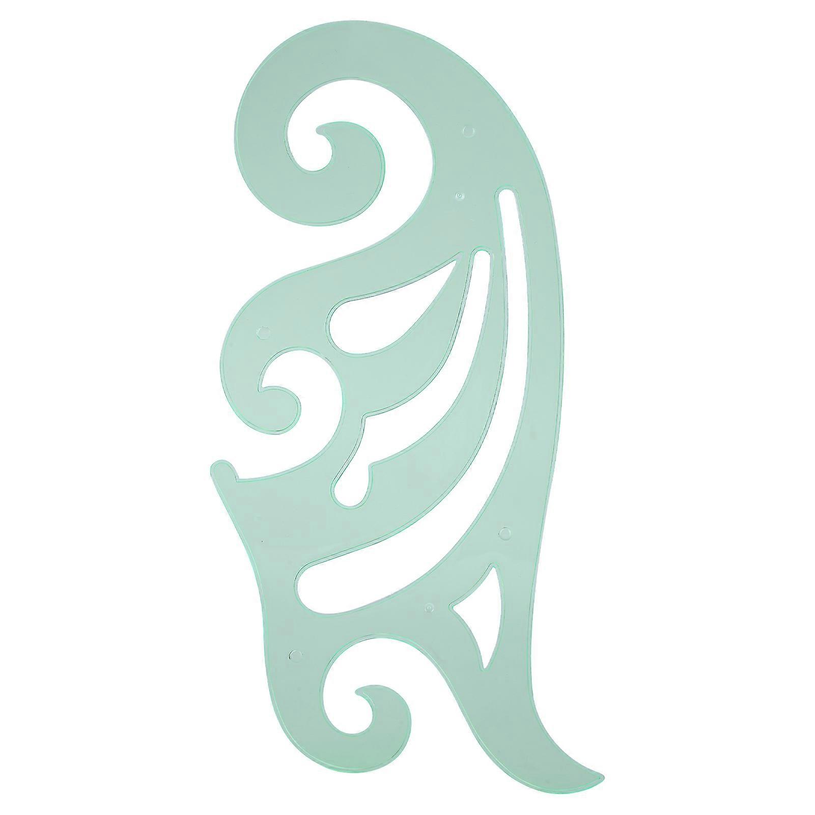 6Pcs Curve Ruler MultiFunction Clothing Designed CloudsShaped Template Measuring Tool