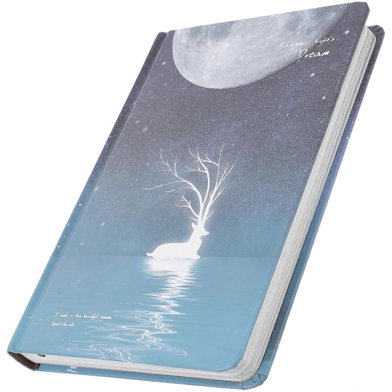 Notebook Journal A5 Size 18.8x12.8cm Diary Book For Teen Girls Illustration Design Friends 1Pack