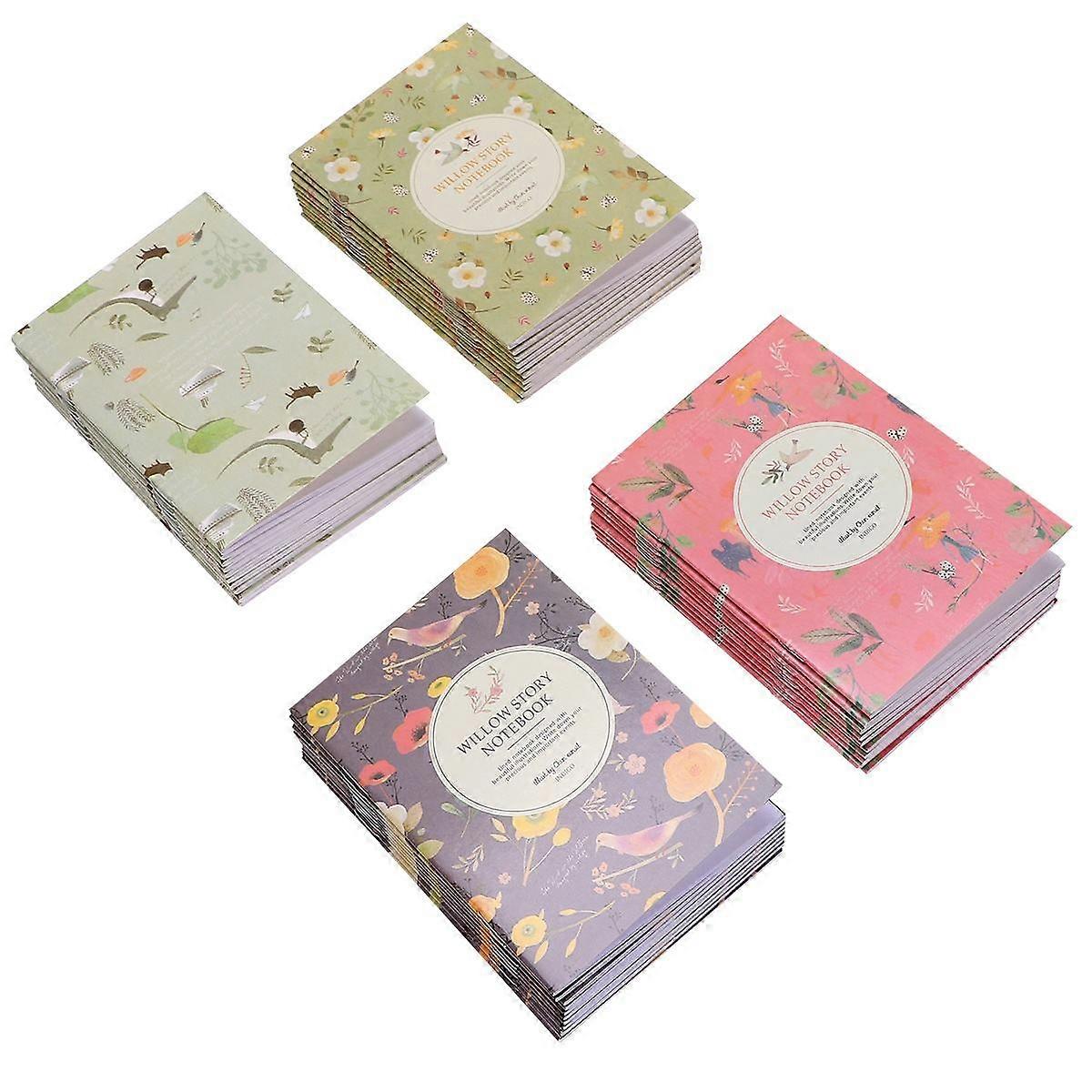 Portable Miniature Notebook Everyday Use School Students Multi-colored 50Pcs