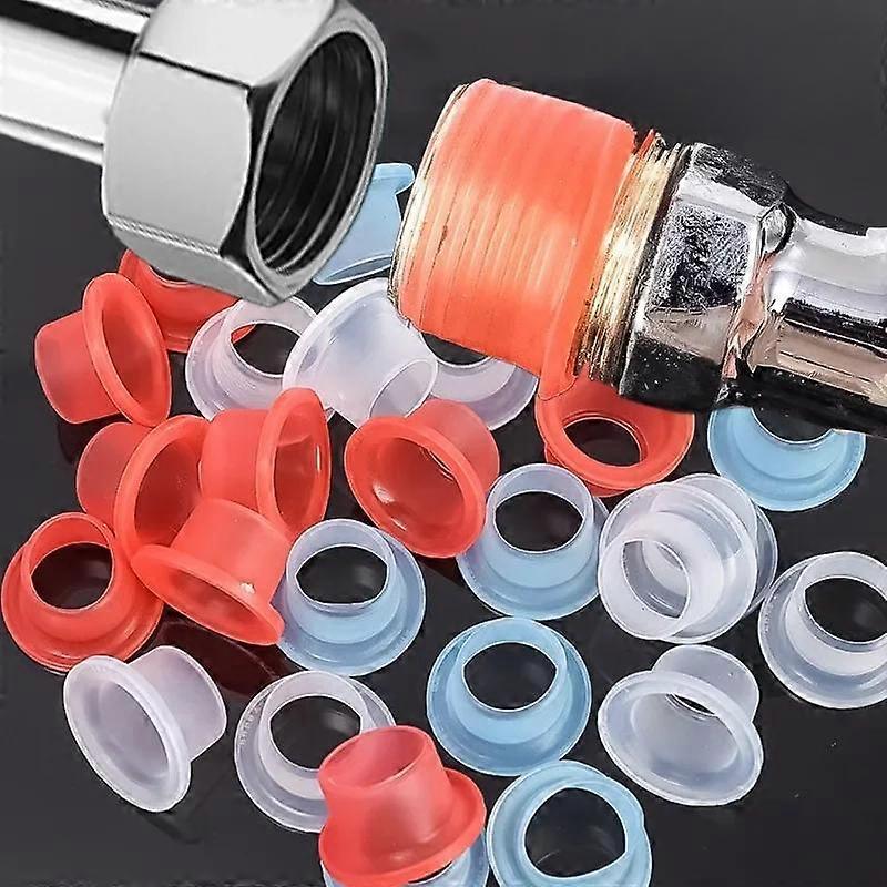 Faucet Leak-proof Sealing Gasket Valve Threaded Pipe Hose Silicone Washer Seal O Ring for Plumbing Plug Prevent Leakage