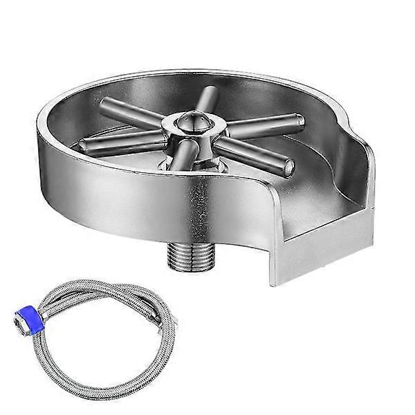 Bottiglia automatica, tazza, bar, sciacquatrice per bicchieri, caffettiera, coadiuvante per il lavaggio set di lavaggio in argento