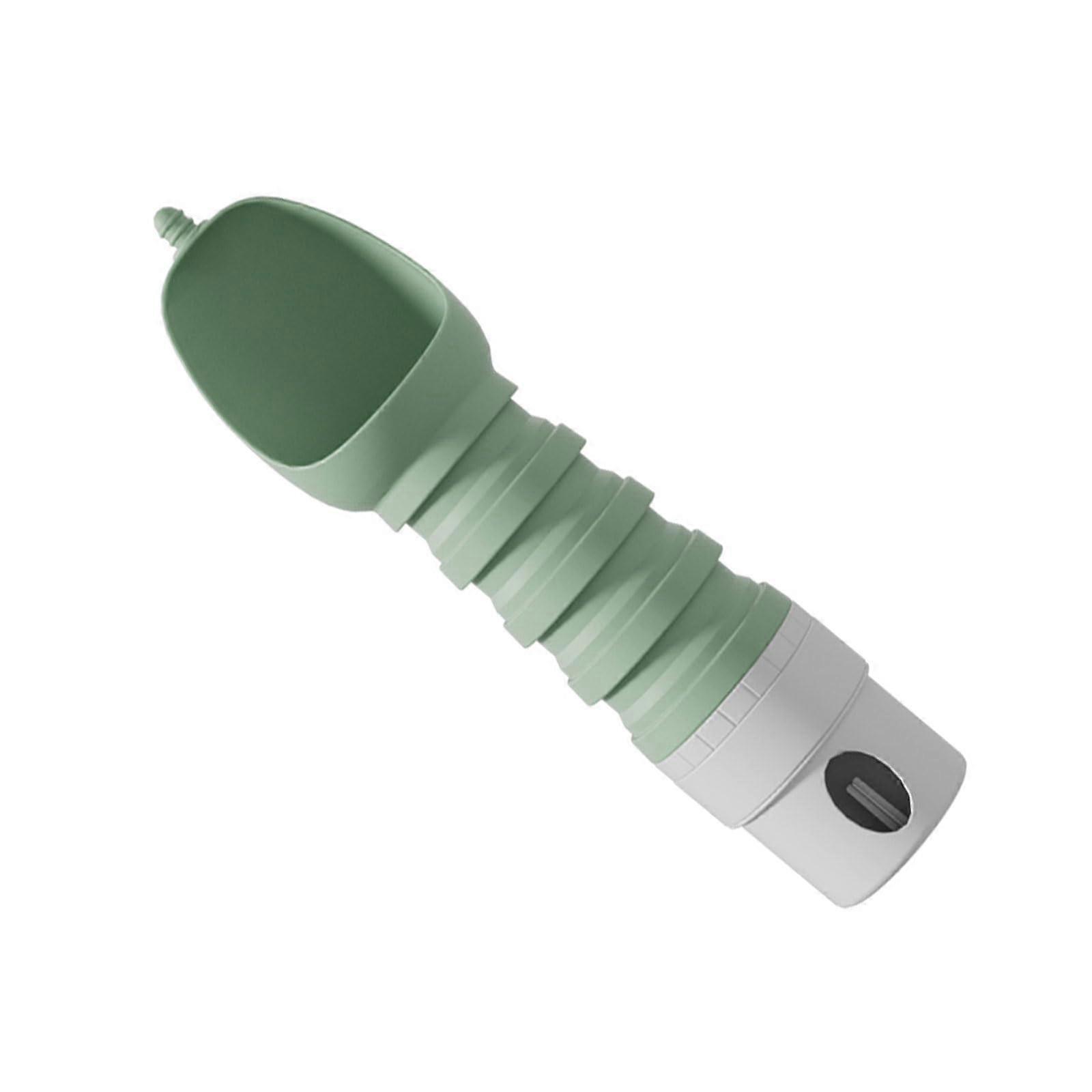 Dog Water Bottle 550ml Portable Pet Water Dispenser with Bowl Green Travel Drinking Bottle for Dogs