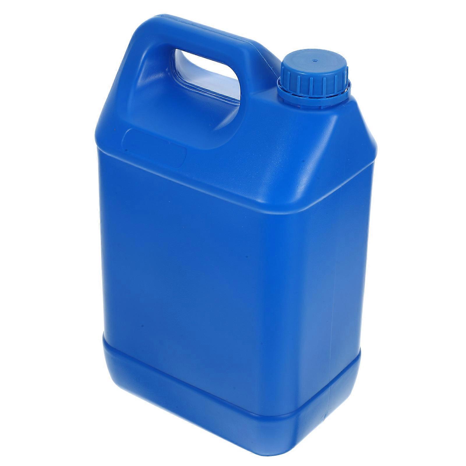 Camping Water Jug Liquid Storage Can Industrial Use 5L Capacity Simple Design 1Set