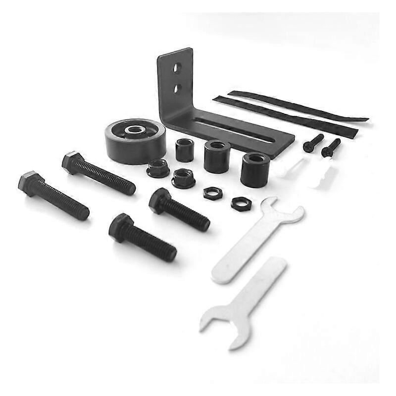 Sliding Door Floor Guide, 8 in 1 Barn Door Floor Guide, Adjustable Roller Floor Guide for Sliding Doors