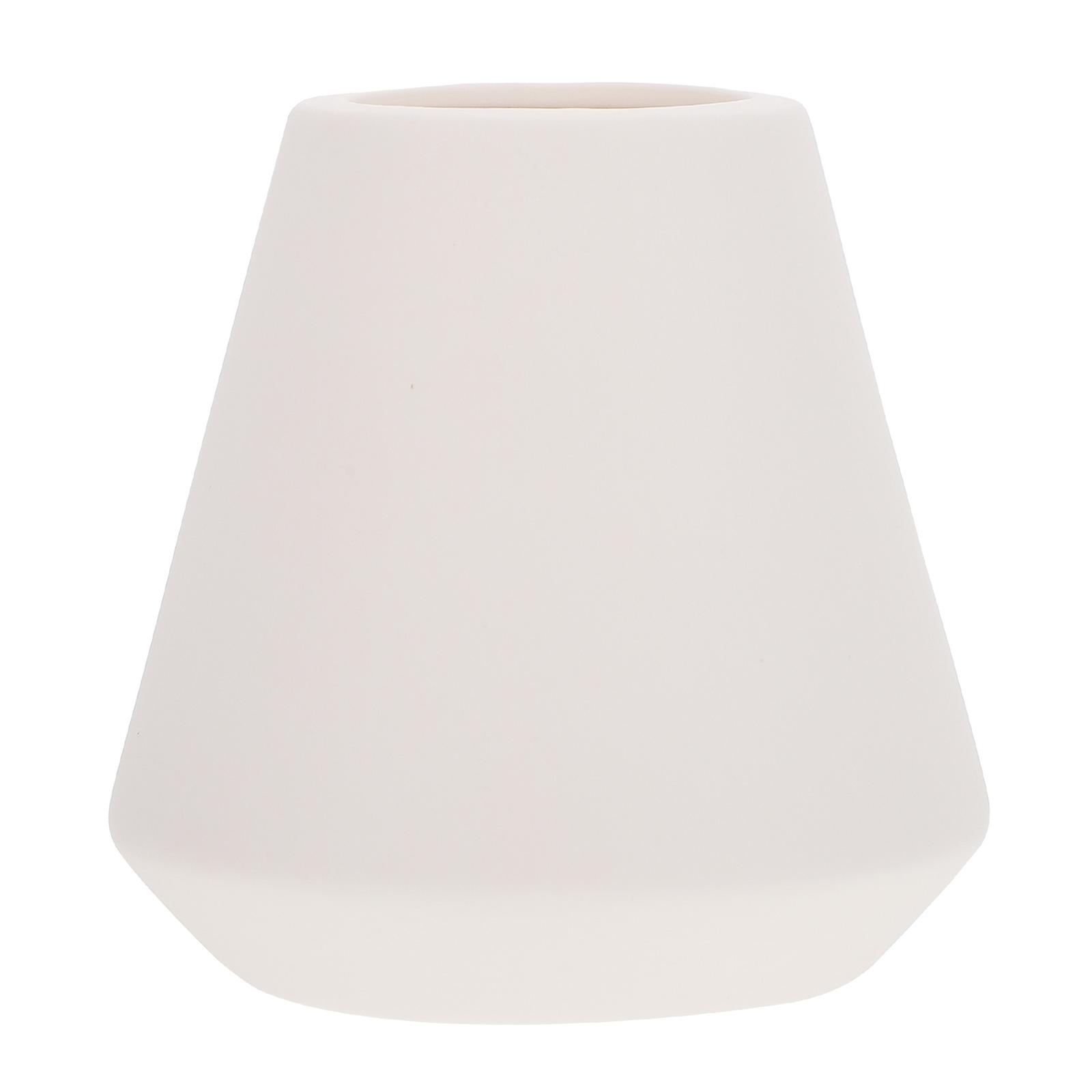 Decorative Ceramic Vase Creative Hydroponic Container Square Shape Indoor Decoration 3.5×3.5×3.5in 1Pack