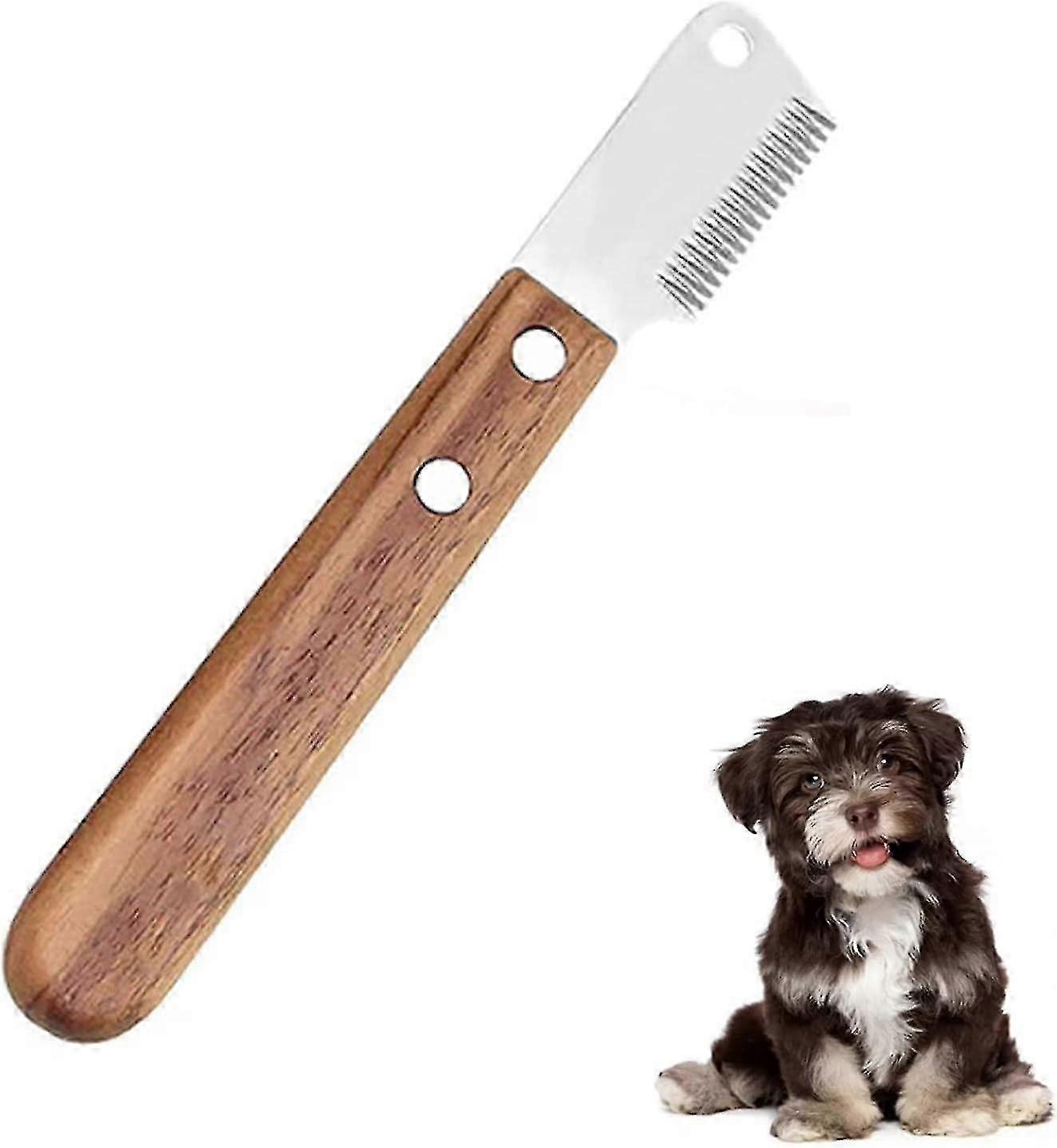 Professional Trimmer, Dog Trimmer With Wooden Handle, Ergonomically Designed Right Hand Trimmer, Suitable For Pet Grooming, Most Dogs 2025