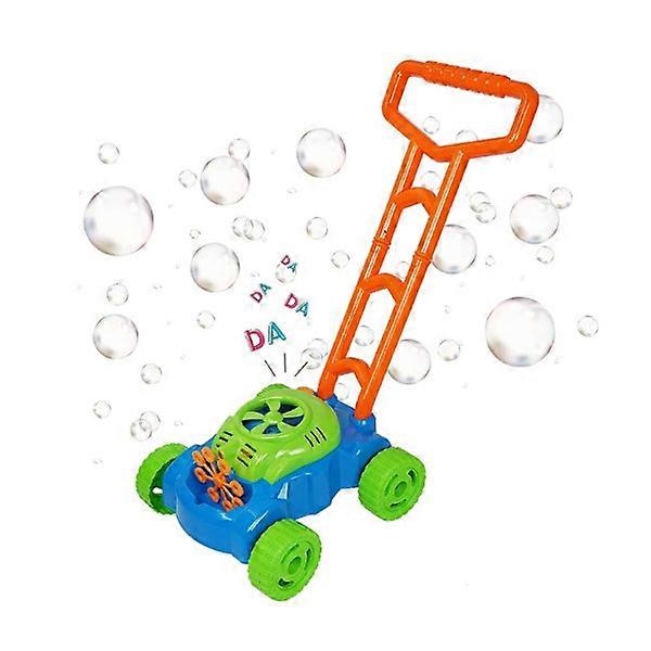 Bubble Machine, Battery Powered Automatic Bubble Blower, Lawn Mower M