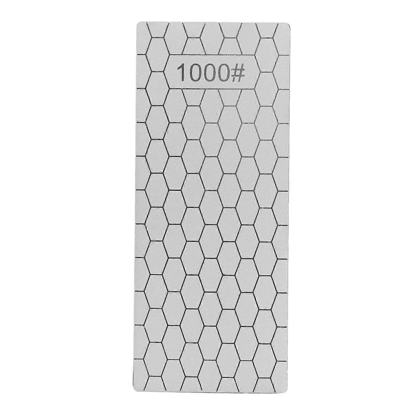 Rectangle Diamond Sharpening Stone Plate - Professional Knife Whetstone Grindstone Tool for Kitchen & Chef's Knives
