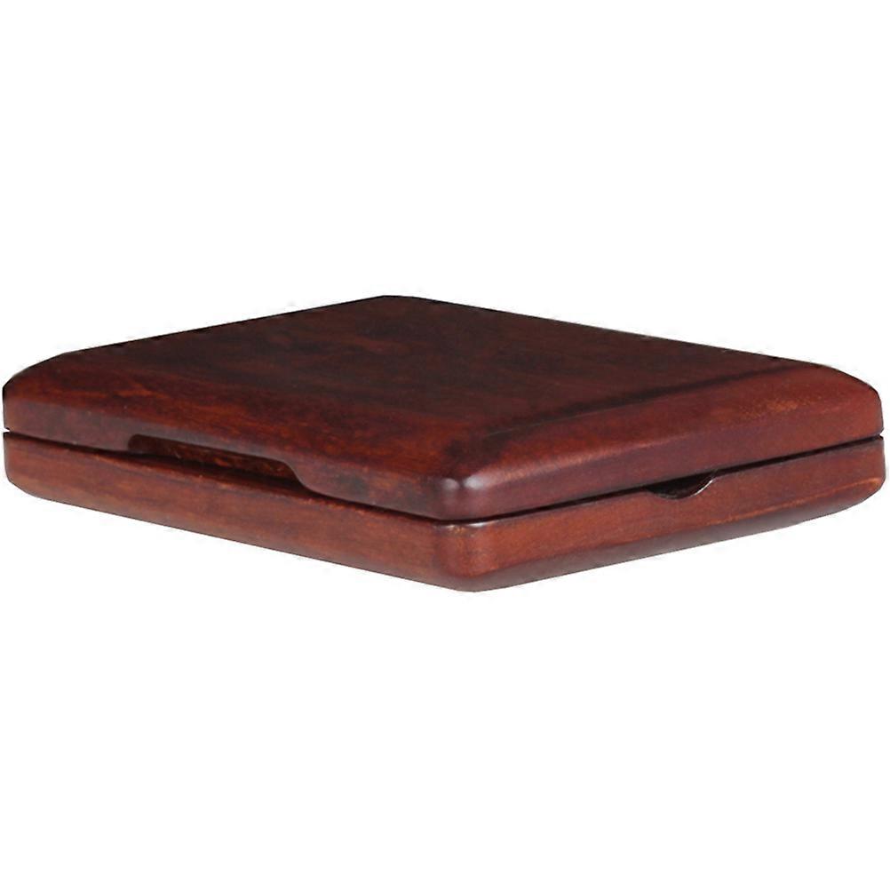 Small Oboe Reed Case For Musicians And Students In Dark Red Color With Rectangular Shape For Reed Storage 1Set