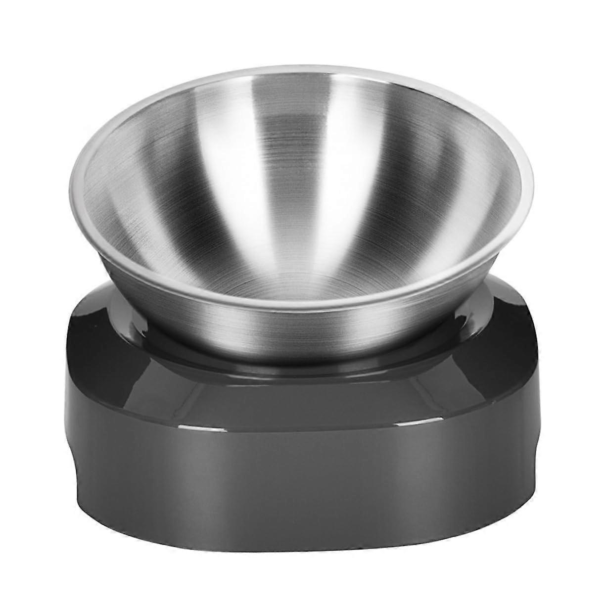 Adjustable Cat Bowl with Tilted Design, Non-Slip Feeding Dish for Cats and Kittens, Easy to Clean, Durable Material