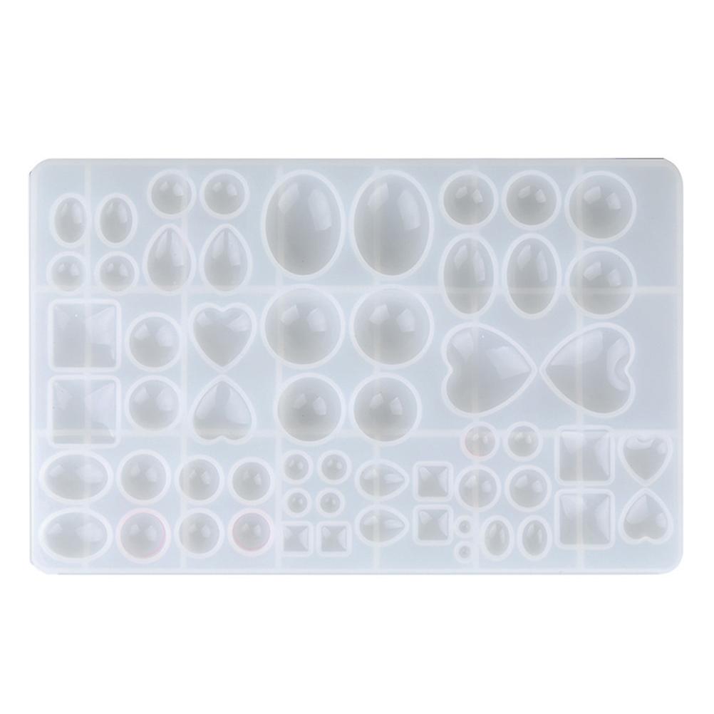 Creative Silicone Mold, Oval Pendant Shape for Versatile DIY Jewelry Projects