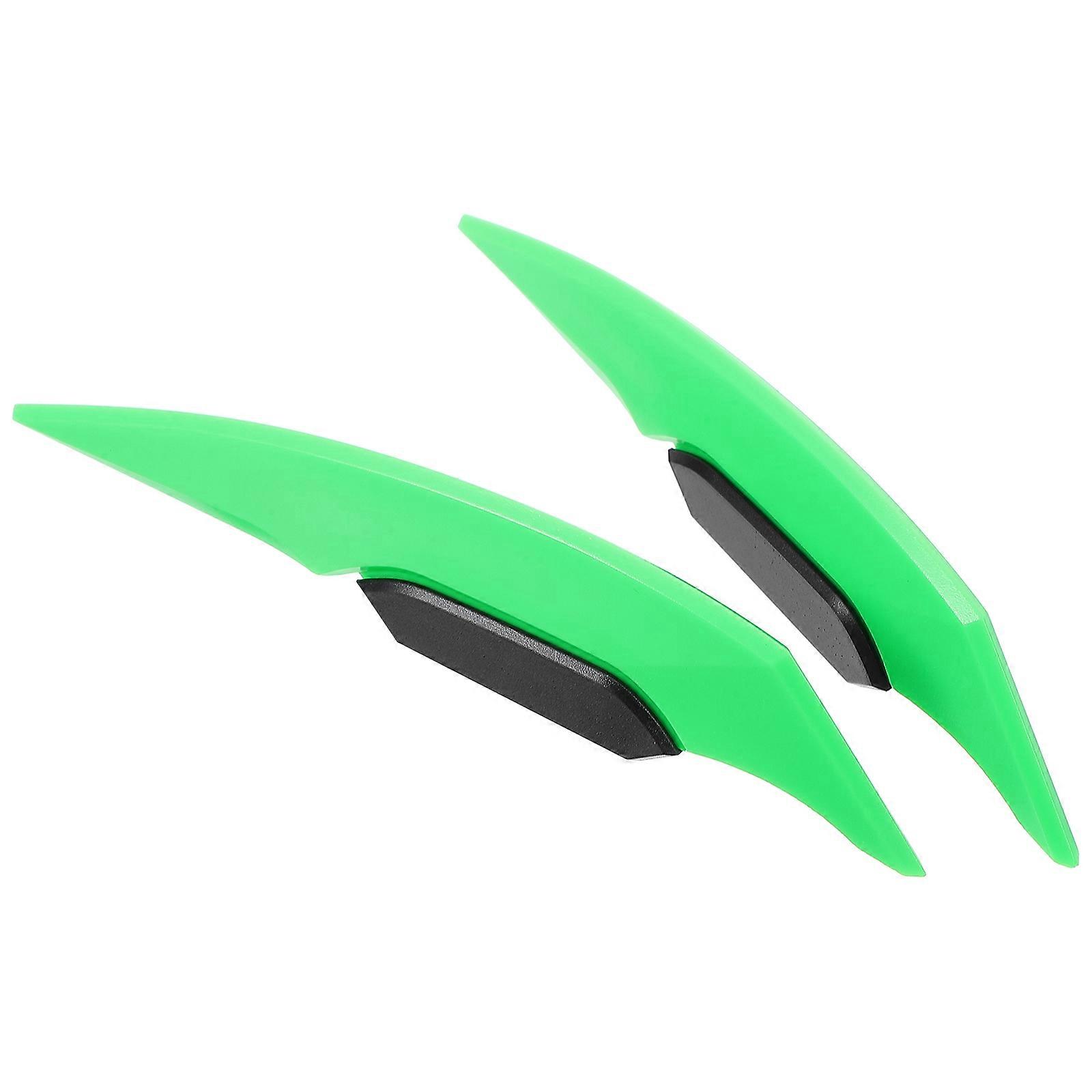 Motorcycle Accessory Styling Side Wind Protection Stability Enhancement Plastic 14.00X3.00X1.00CM Claw Shape Sleek Design 1 Pair