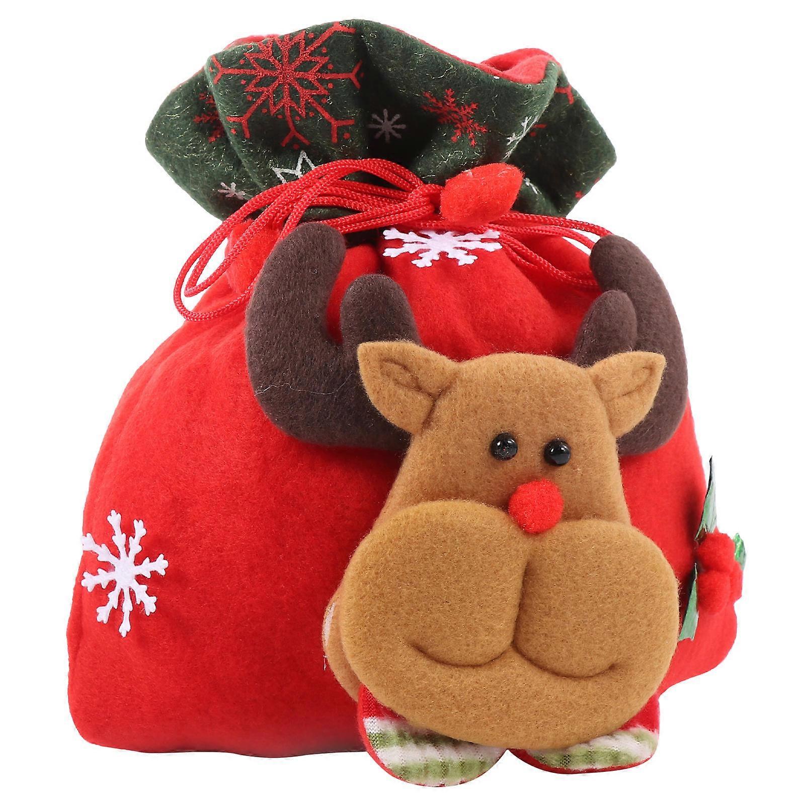 Holiday Treat Bags with Large Capacity for Storing Snacks and Securely