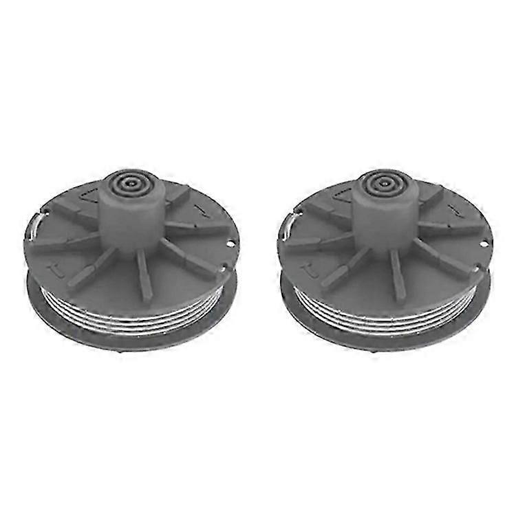 2 יחידות סלילי תיל סלילי דשא החלפת מכסחת דשא GARDENA 5307-20 - חבל ניילון עמיד 1.6 מ"מ, אורך 20 רגל, תואם ל-EasyCut/ComfortCut