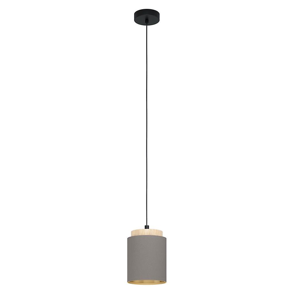 Albariza Slim Pendant Ceiling Light Black, Brown