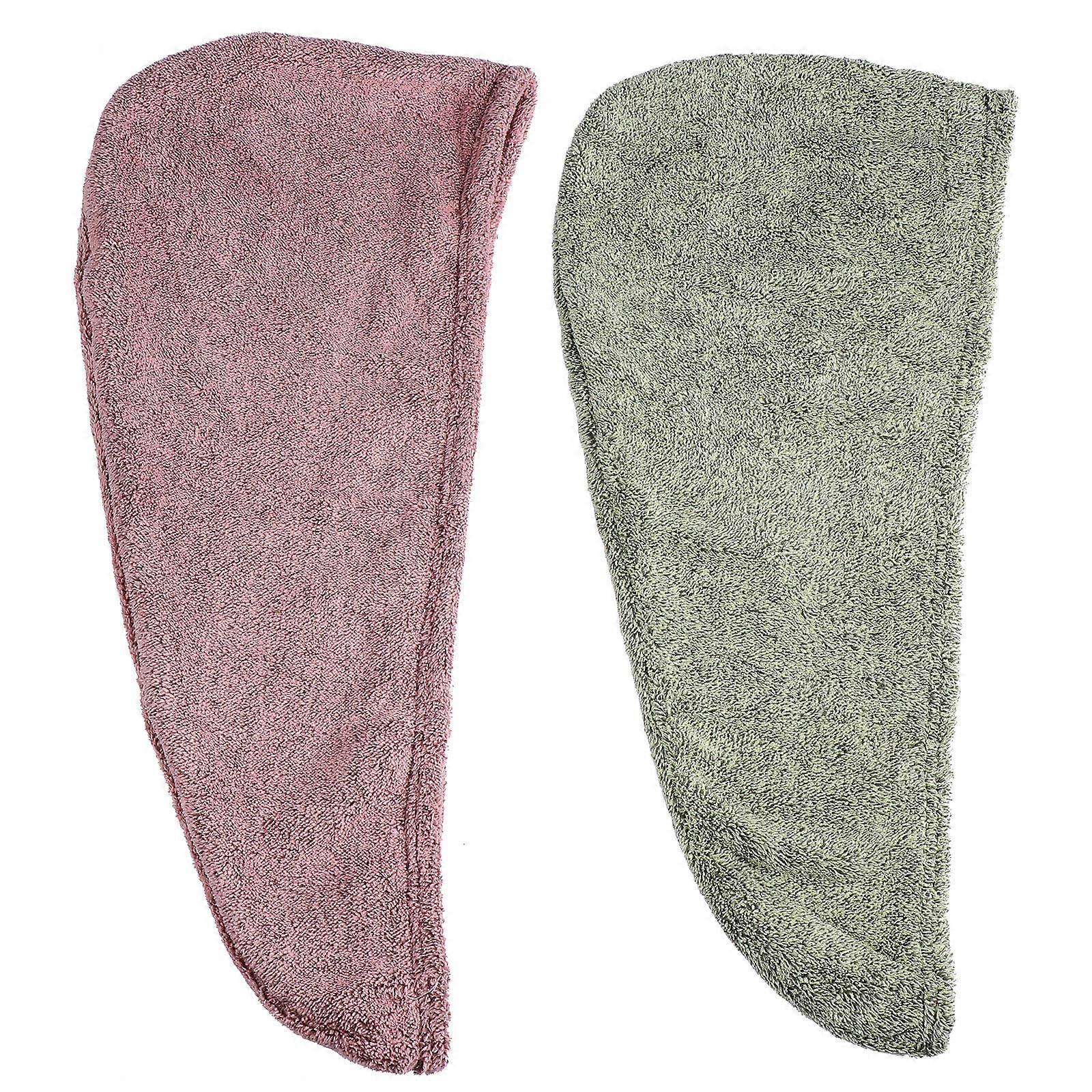 Women's Hair Drying Towel Wrap, Button Feature, Enhances Hair Care Routine