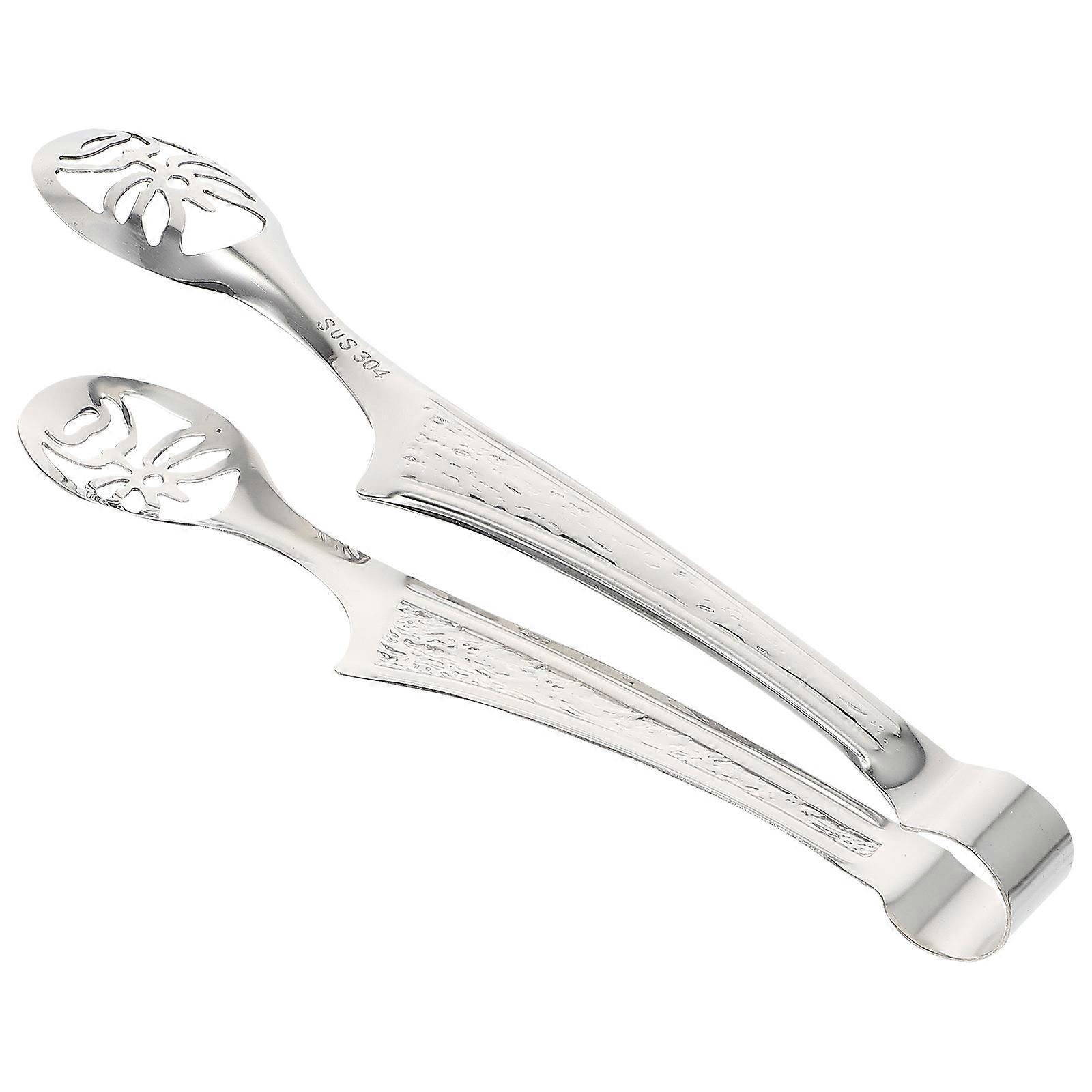 Steak Clip BBQ Tong For Home Users 24.3x4.3x2.5cm Structure For Restaurants And Hotels 1Pcs