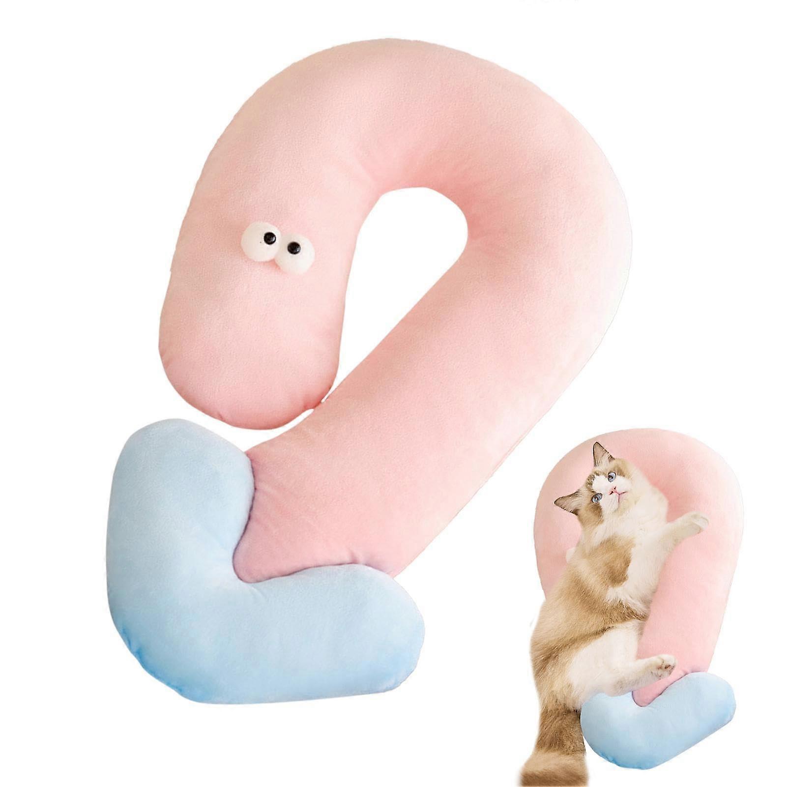 Calming Pillow for Dogs, Soft Dog Toy, Small Dog Cushion, Multifunctional Puppy Pillow for Small Cats and Chihuahuas, Rose