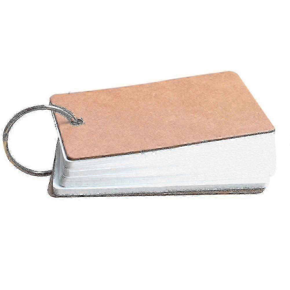 2025 Portable Buckle Binder Notes Flash Cards Memo Pads Diy Blank Card Stationery High Quality