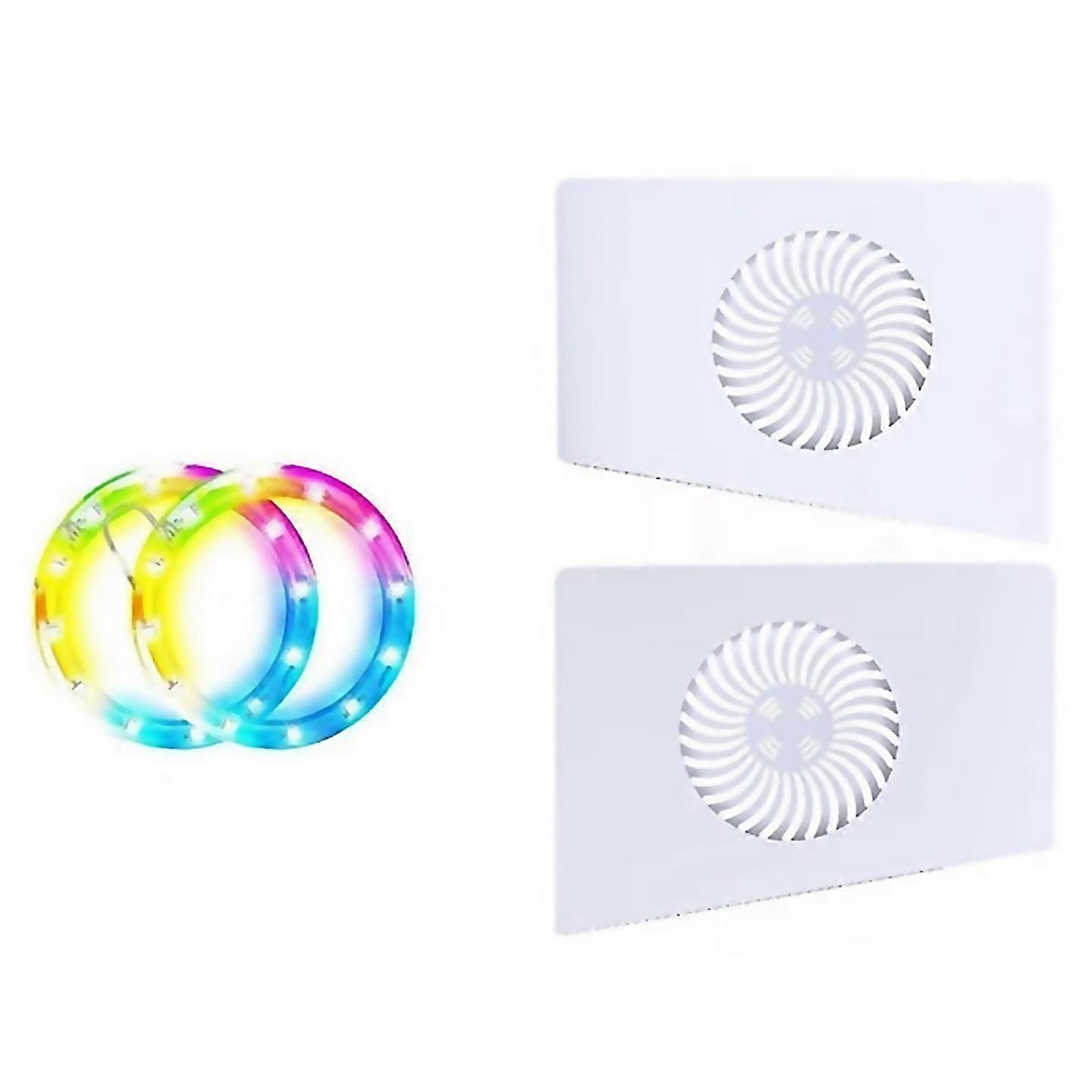 For for ps5 pro console panel scratchresistant panel cover with heat dissipation holes