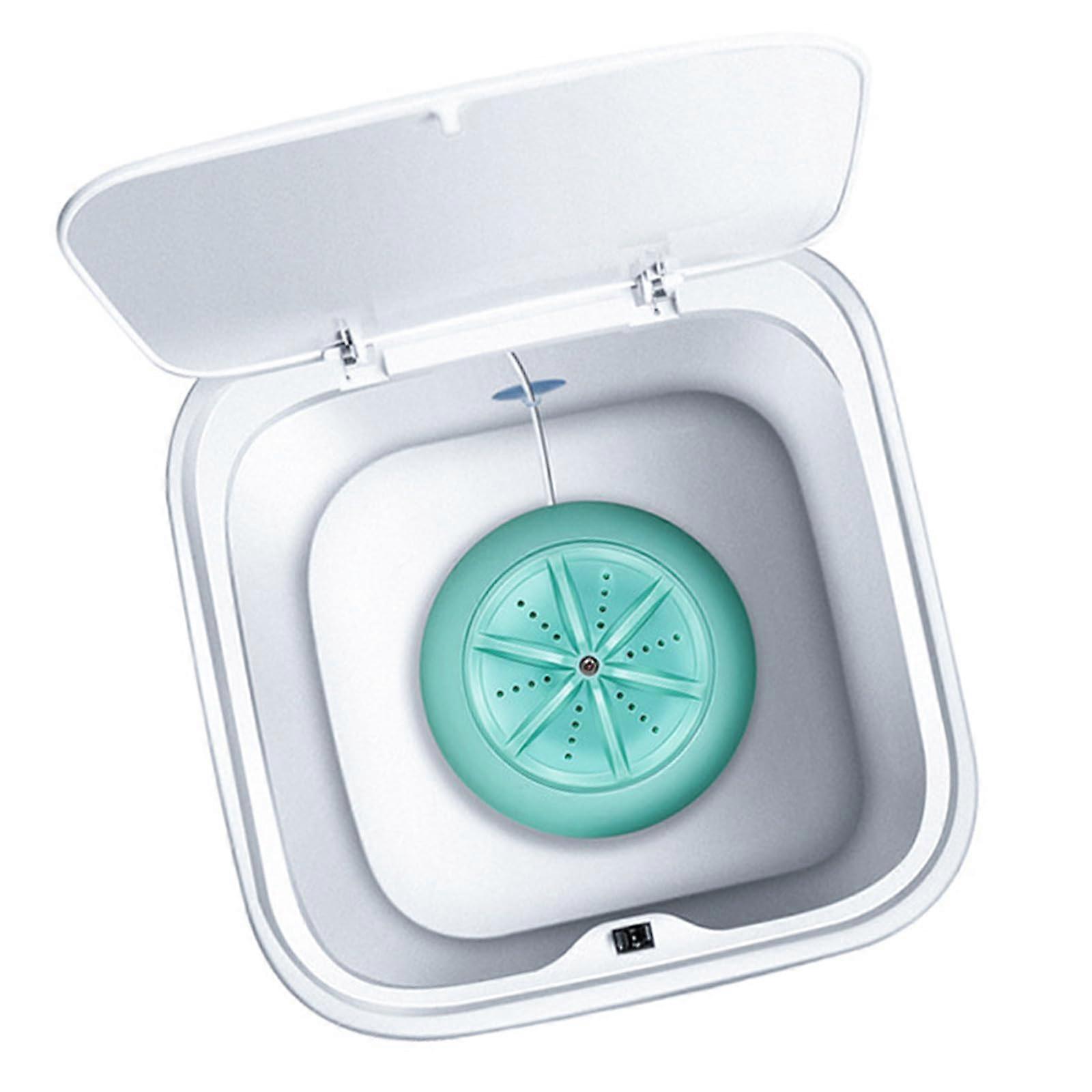 10 L Travel Washing Machine USB-Powered Portable Underwear Cleaner For Camping And Home, Space-Saving, Blue