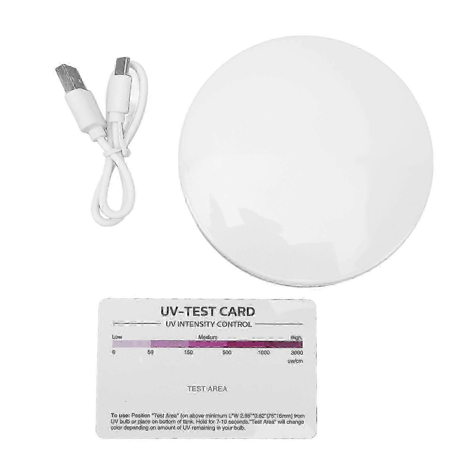 2025 UV Cosmetic Mirror Smart Handheld Double Sided 2X Magnifying Rechargeable Compact Mirror with UV Camera for Sunscreen Test