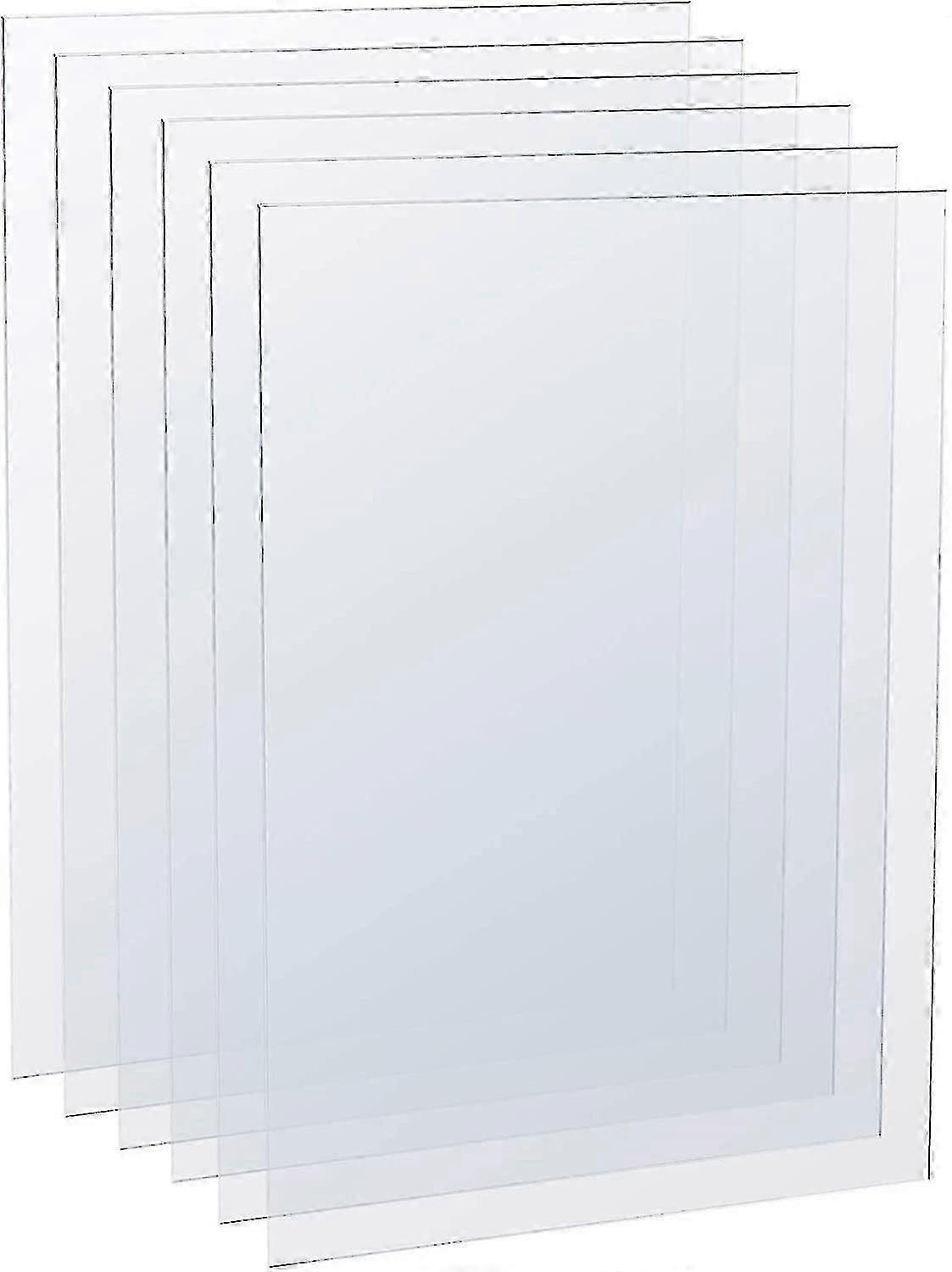 Pcs Clear Acrylic Sheets, Plastic Perspex Sheets, Transparent Plexiglass Panels
