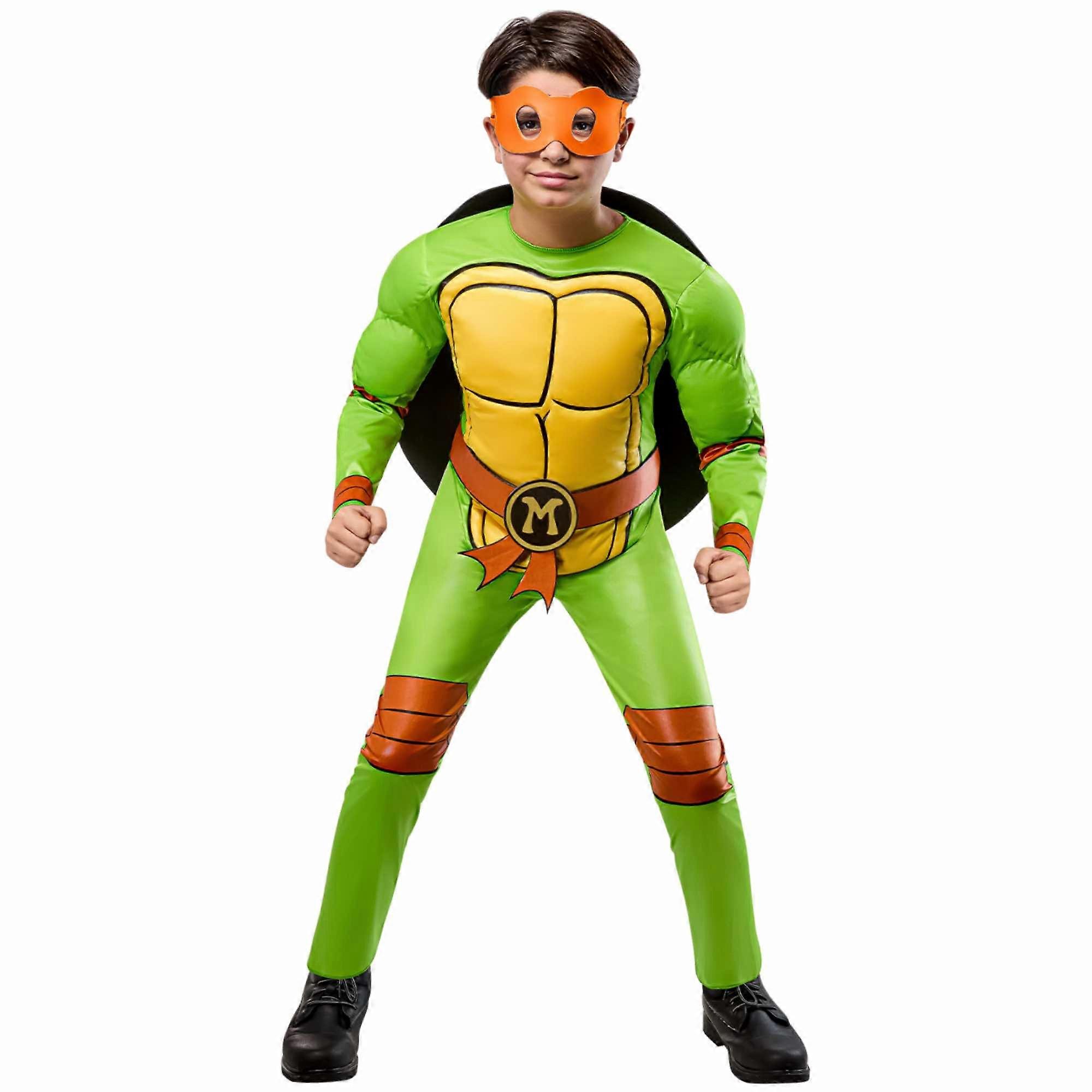 Déguisement 4-en-1 TMNT Tortues Ninja Leonardo Raphael Michelangelo Boys