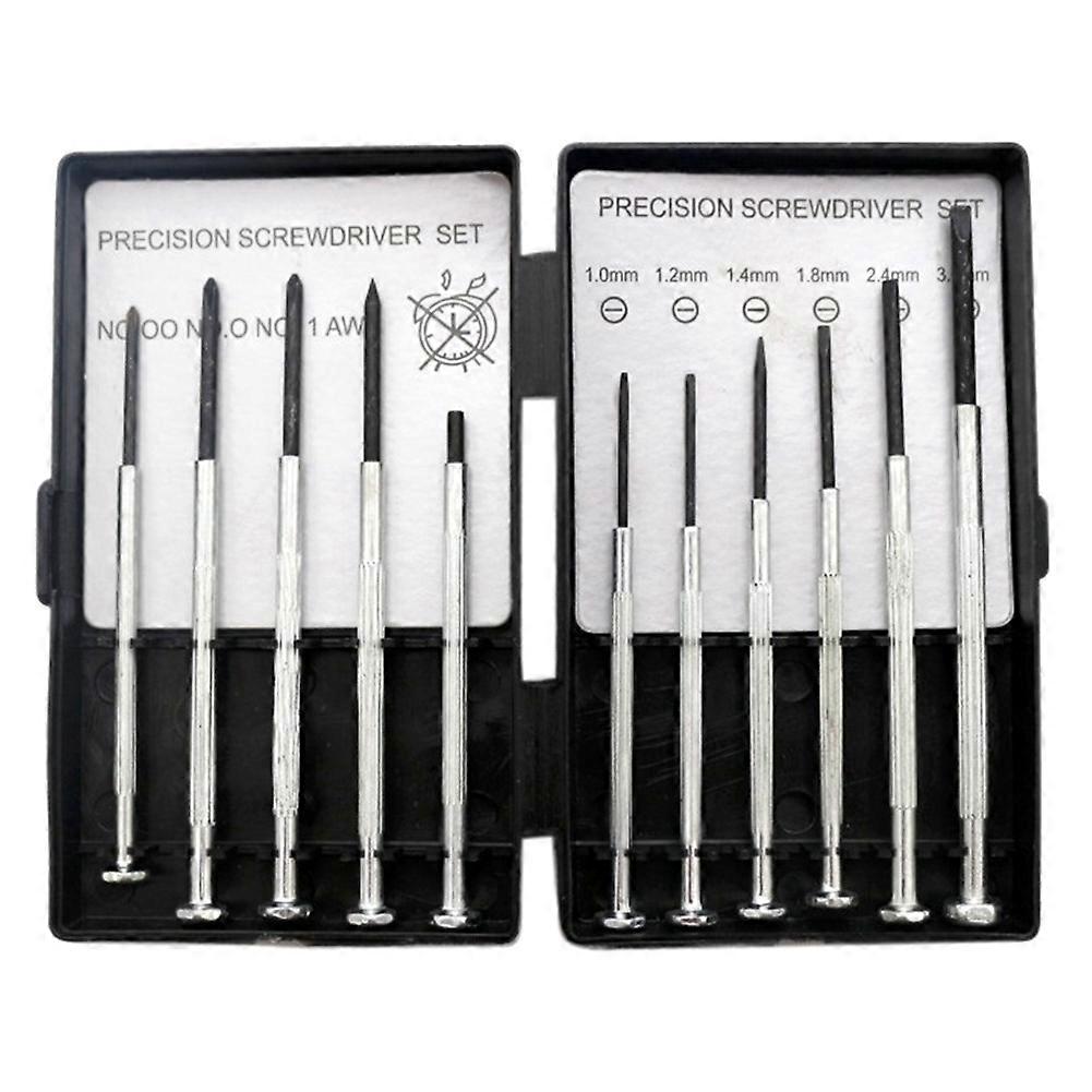 11Pcs Precision Mechanical Screwdriver Sets are Suitable for Electronic Products, Clock Tools, Model Making and Glasses.