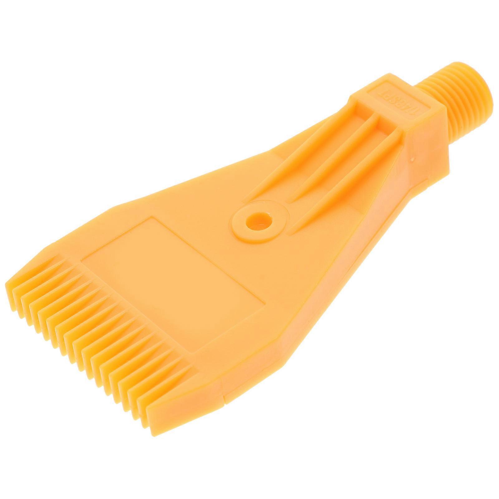 Air Nozzle Tip Durable Blow Nozzle for Drying Bread Yellow Abs Material Supporting Air Cost Saving 1Set