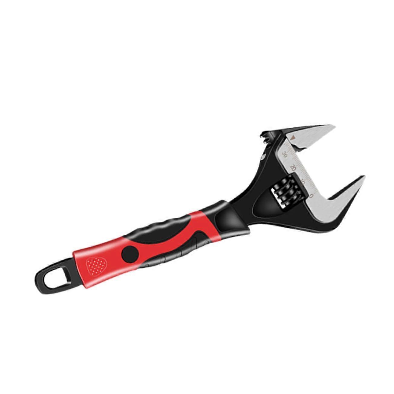 Basin Wrench Large Opening Non Slip Short Handle Spanner For Bathroom Plumbing Tube Nut Removal Multifunction Tool